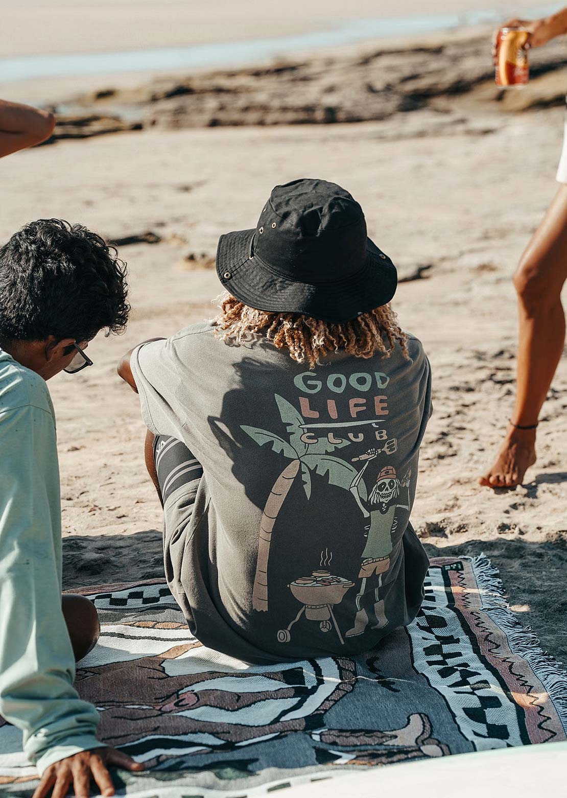 Notice The Reckless Men&#39;s BBQ Season T-Shirt Grey