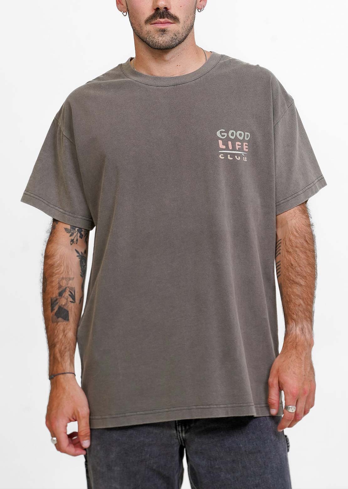 Notice The Reckless Men&#39;s BBQ Season T-Shirt Grey