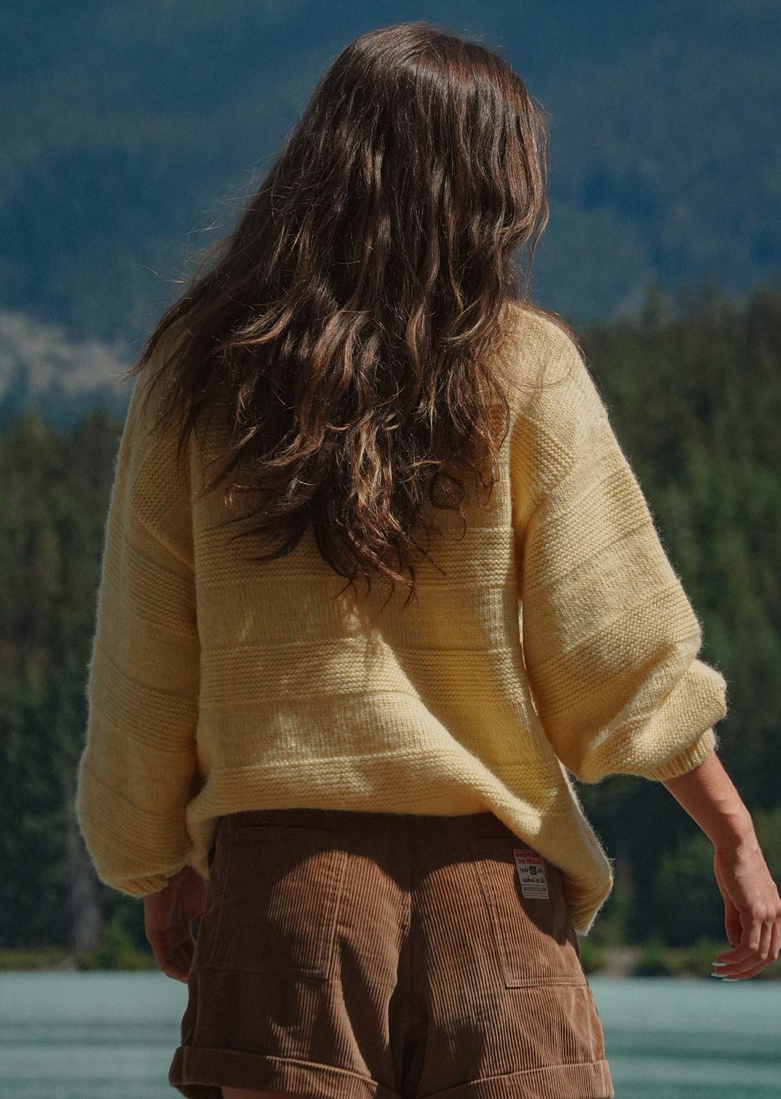 Notice The Reckless Women's Butter Yellow Sweater