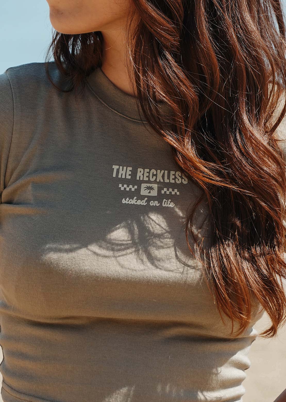 Notice The Reckless Women's Clay Fitted T-Shirt