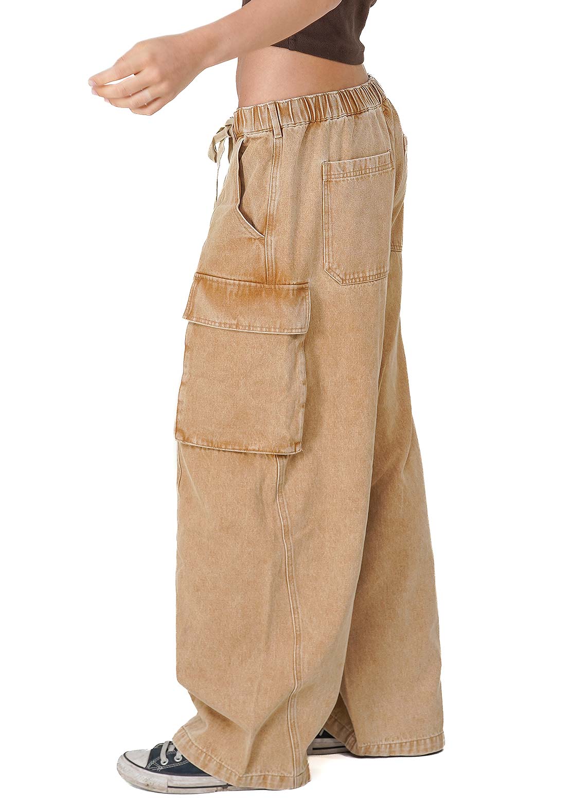 Notice The Reckless Women's Drift Sand Barrell Jeans