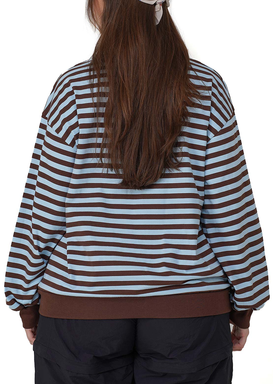 Notice The Reckless Women's Driftwood Oversized Long Sleeve