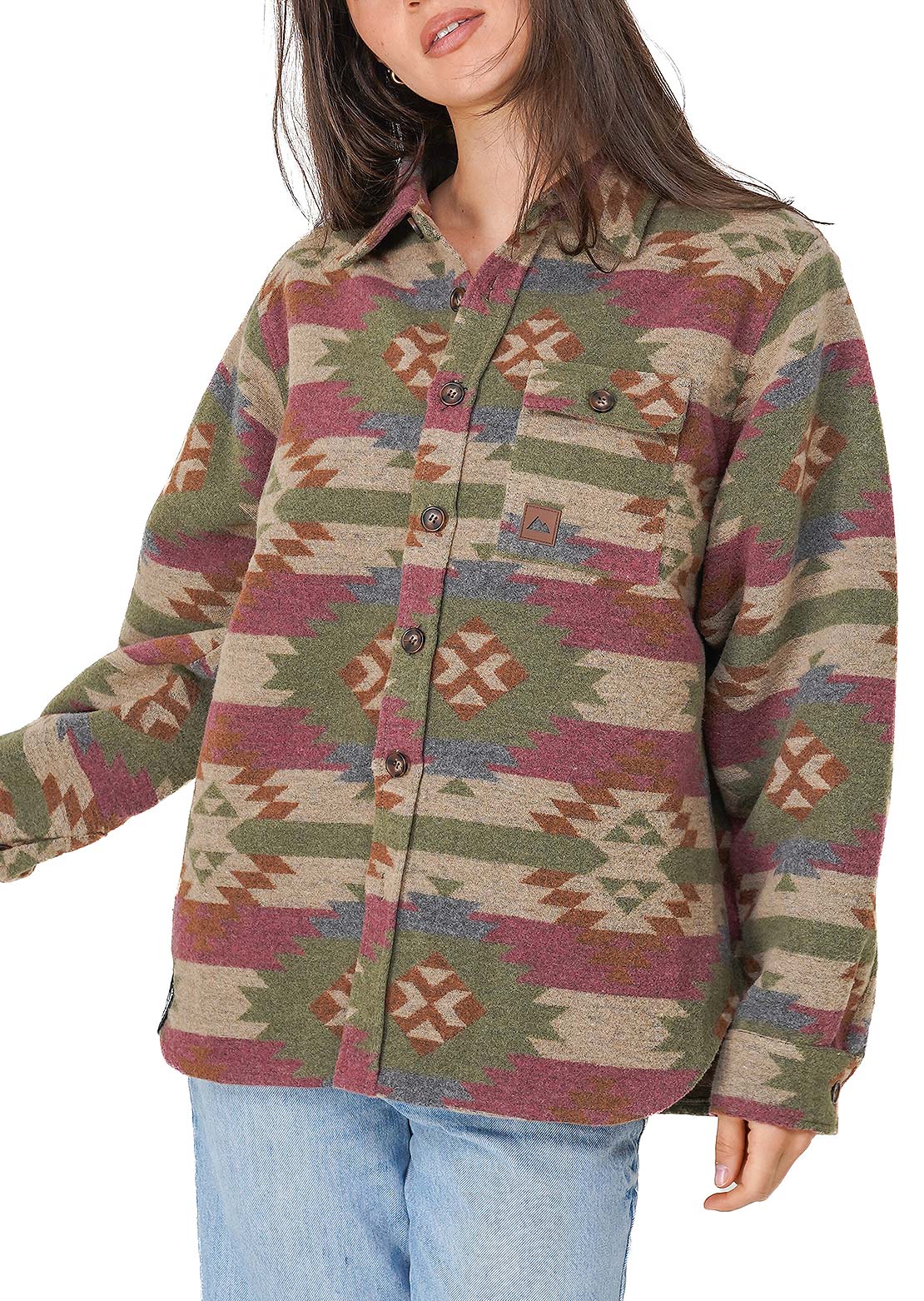 Notice The Reckless Women's Horizon Button Up Shirt