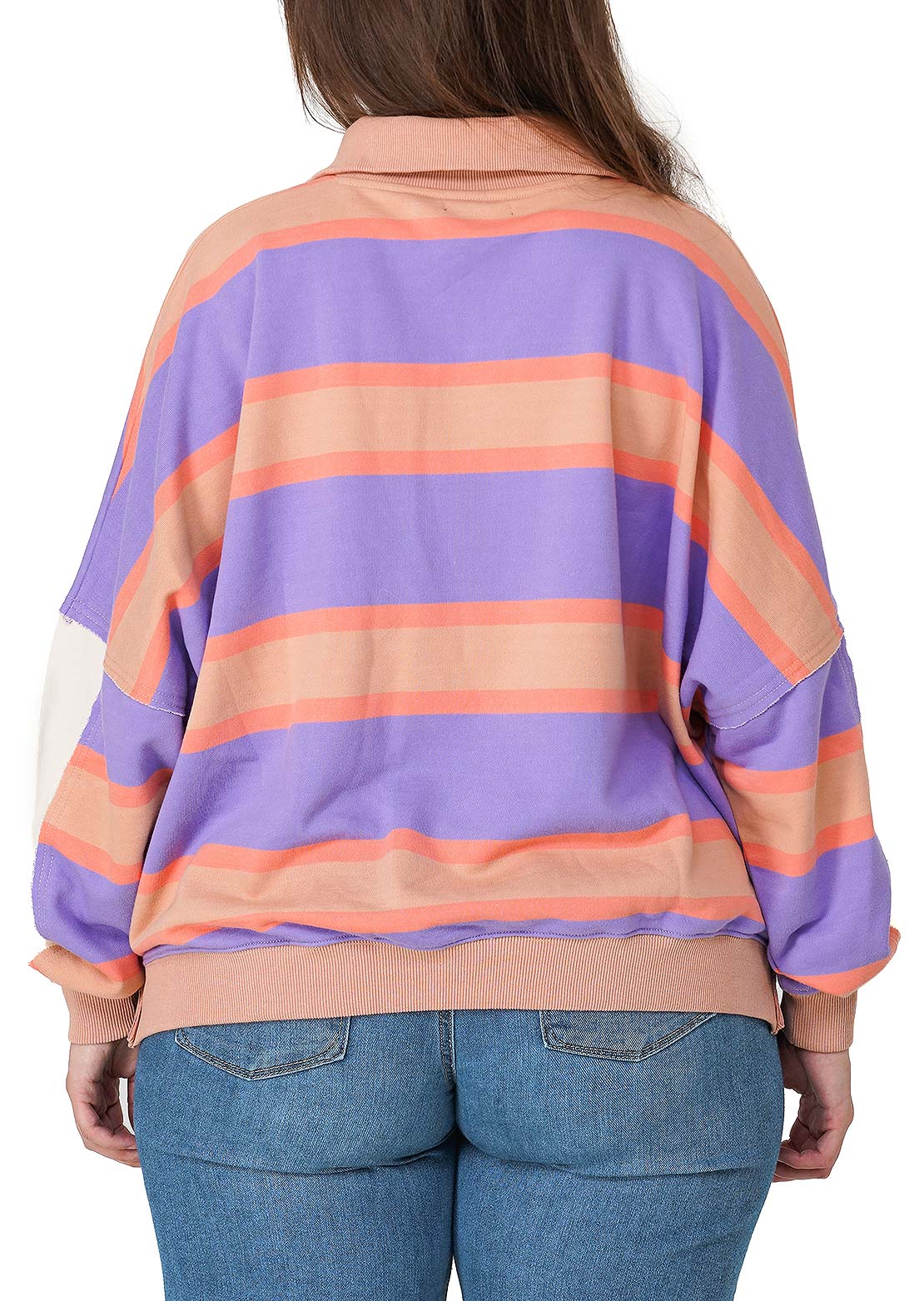 Notice The Reckless Women's Retro Stripe Polo