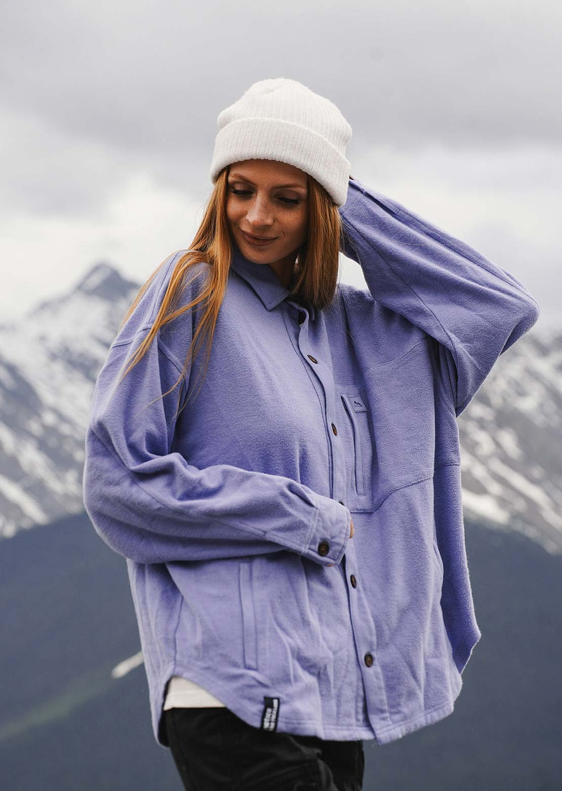 Notice The Reckless Women&#39;s Shacket Indigo