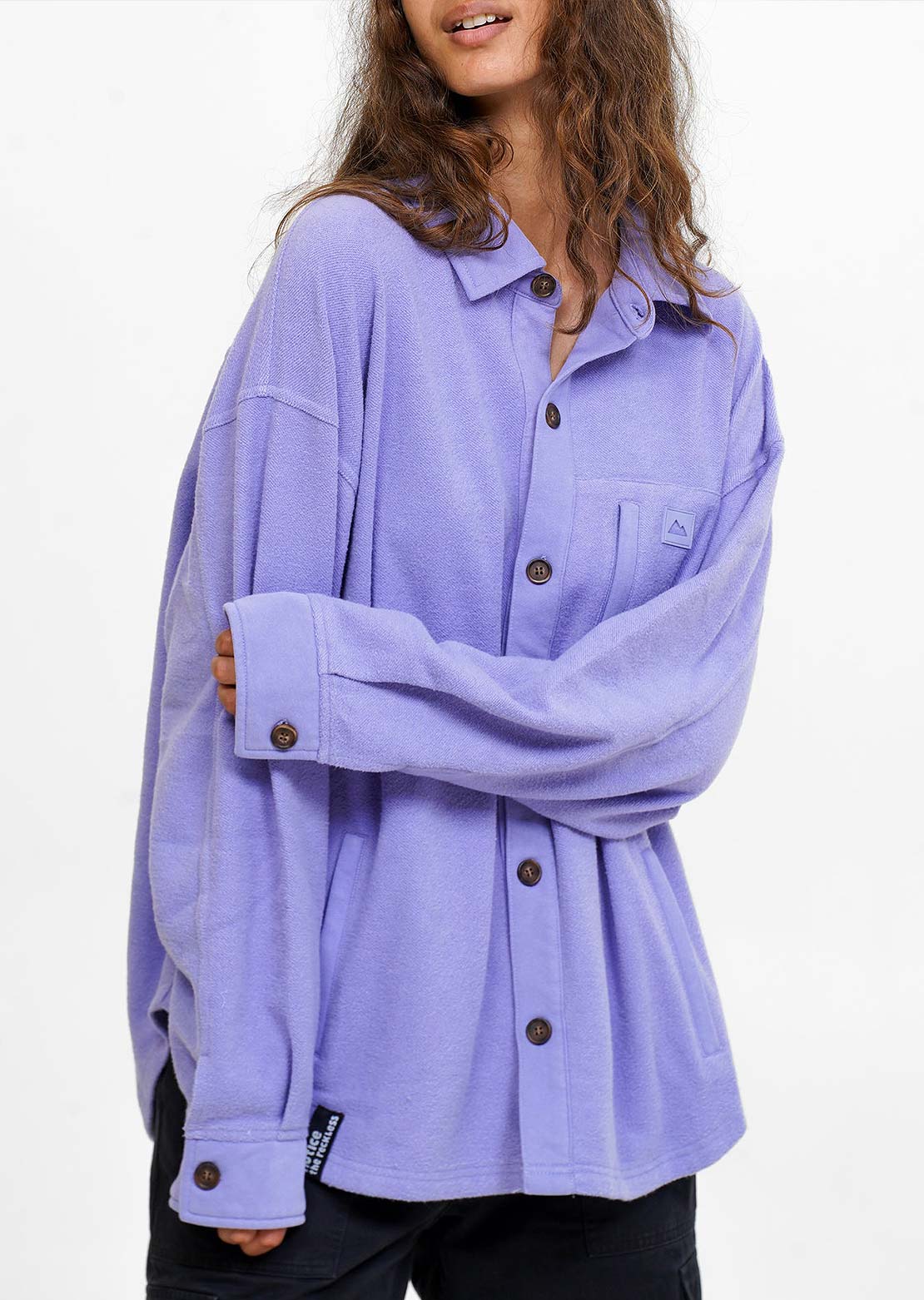 Notice The Reckless Women&#39;s Shacket Indigo