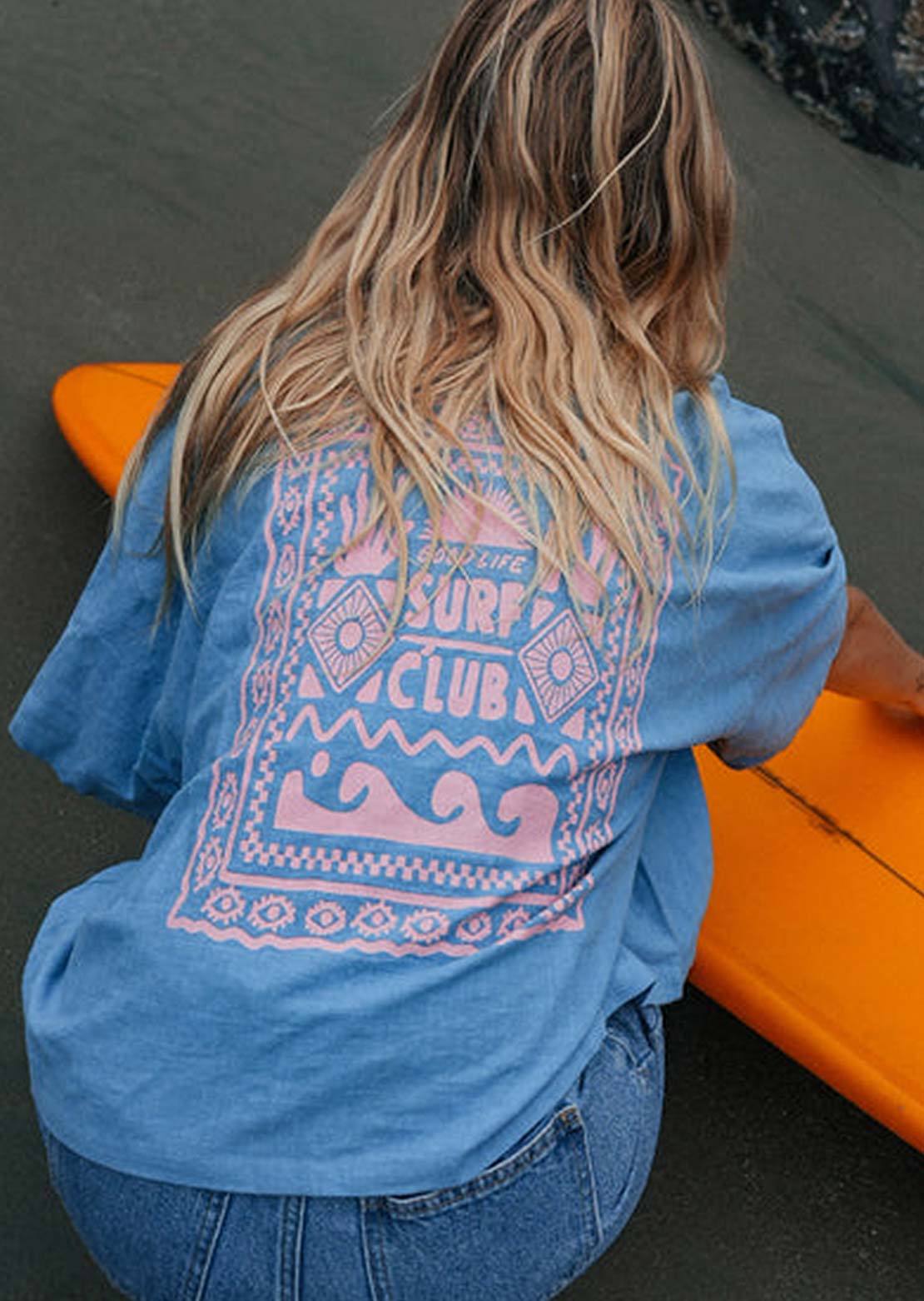 Notice The Reckless Women's Surf Club Button Up Shirt