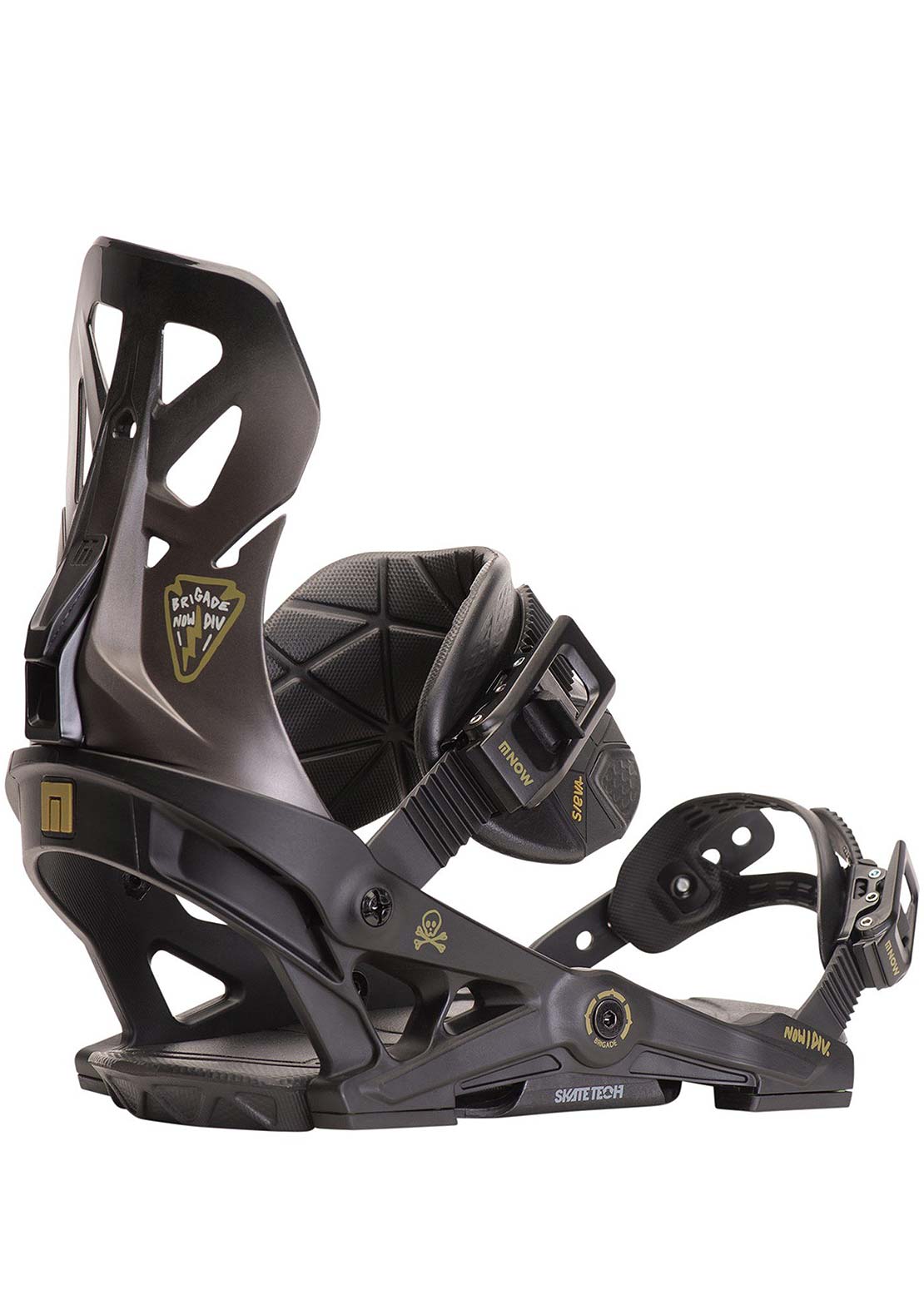 NOW Brigade Snowboard Binding Black/Brown