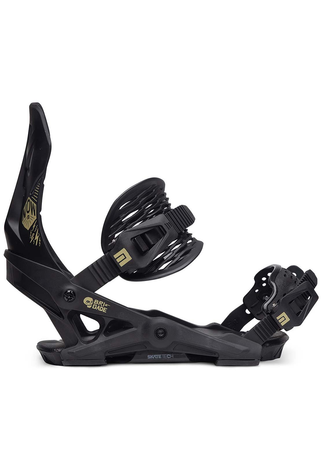 NOW Brigade Snowboard Binding Black