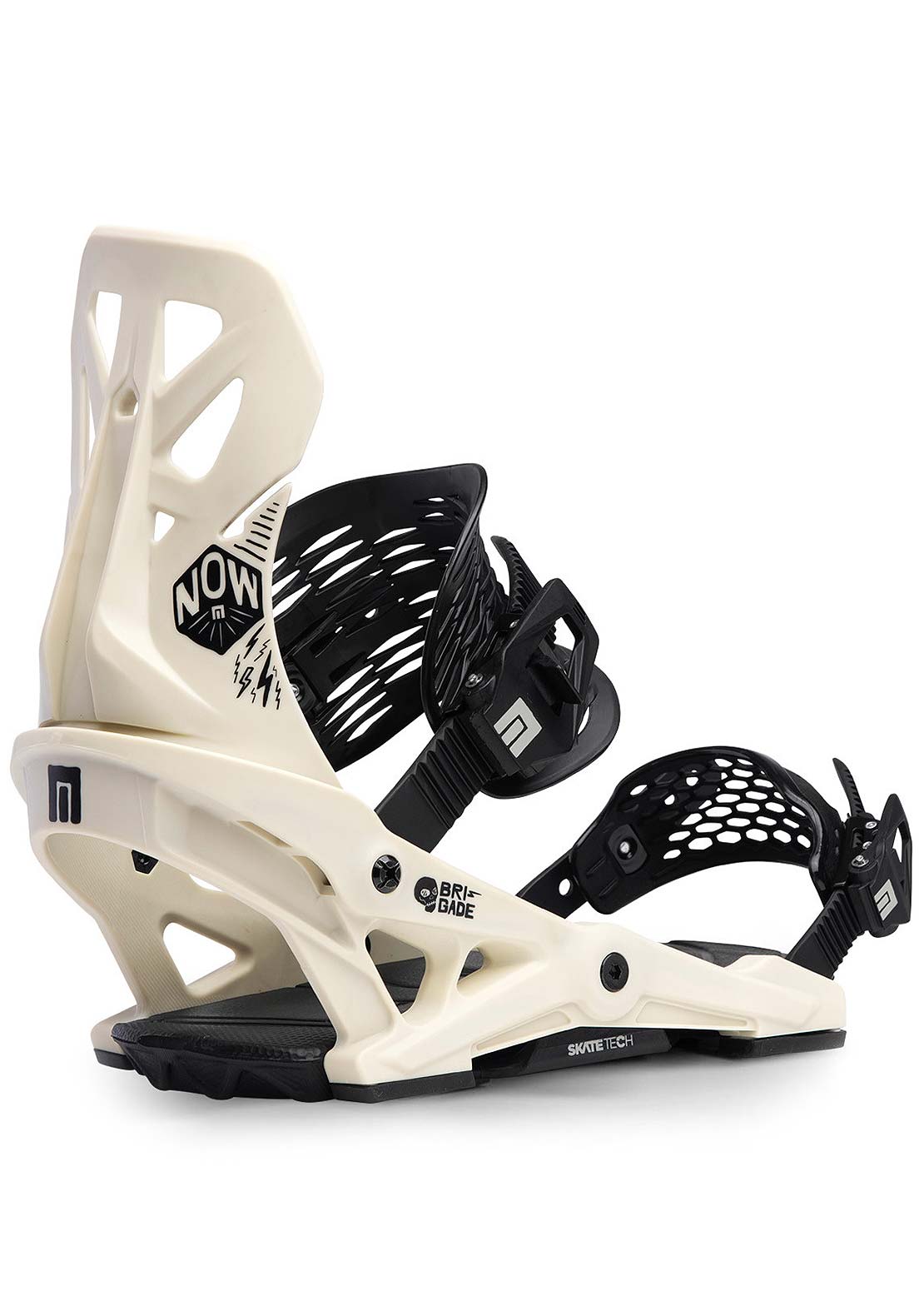 NOW Brigade Snowboard Binding Chalk