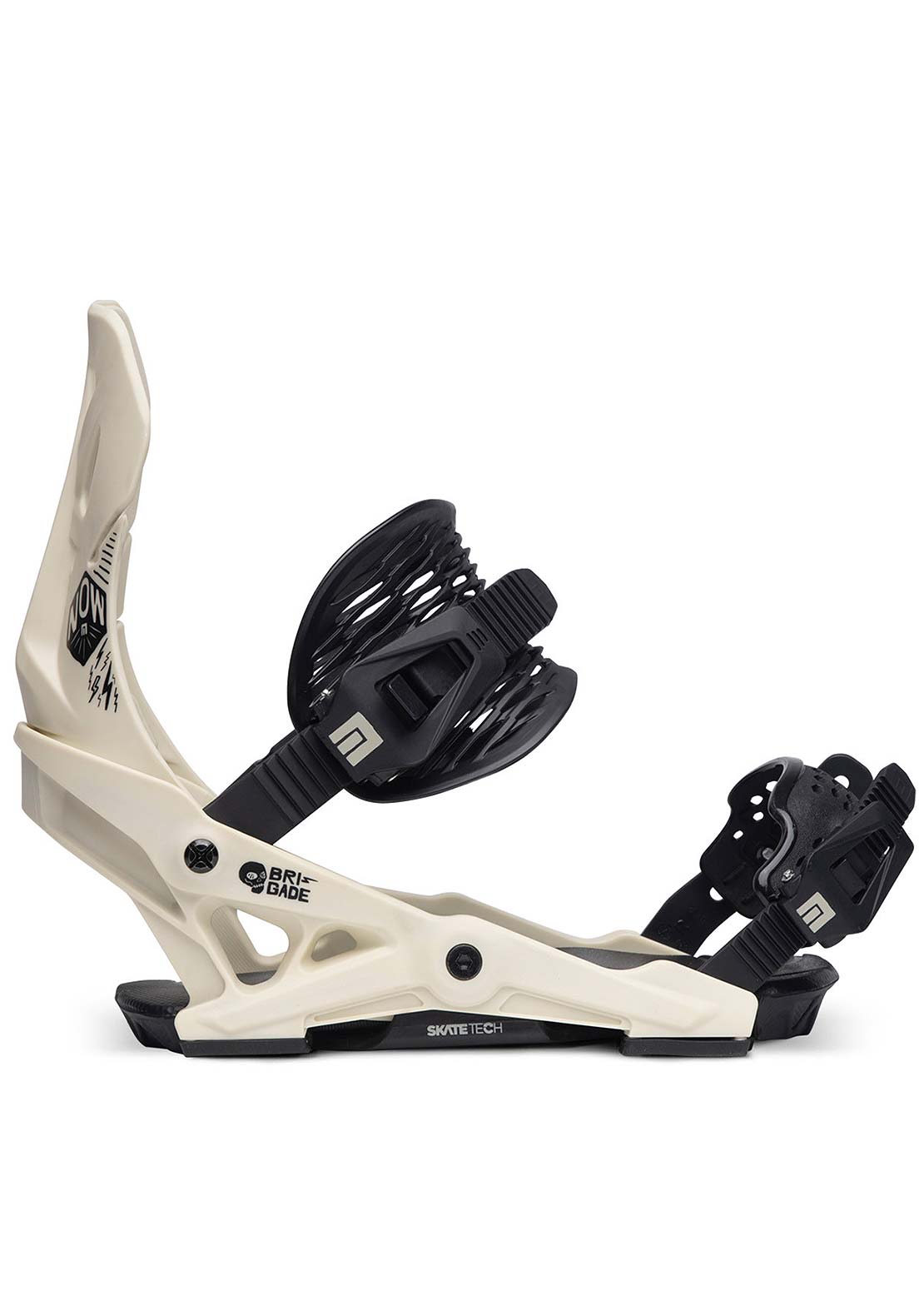 NOW Brigade Snowboard Binding Chalk