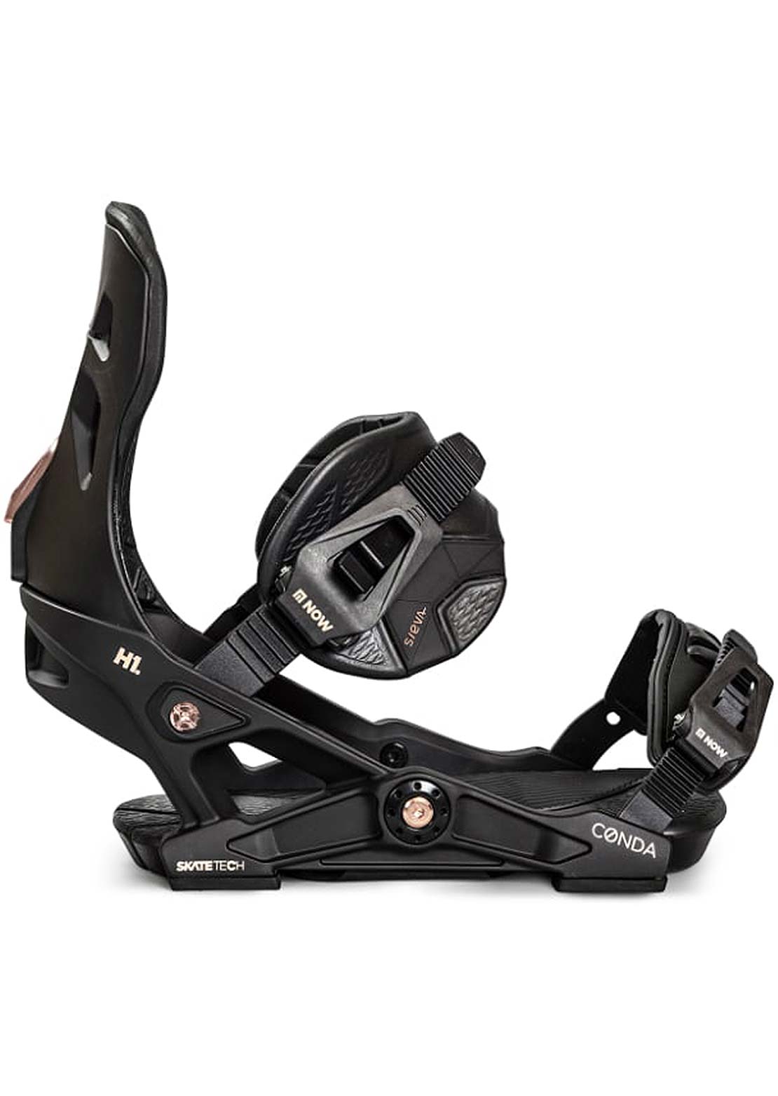 NOW Conda Snowboard Binding Black