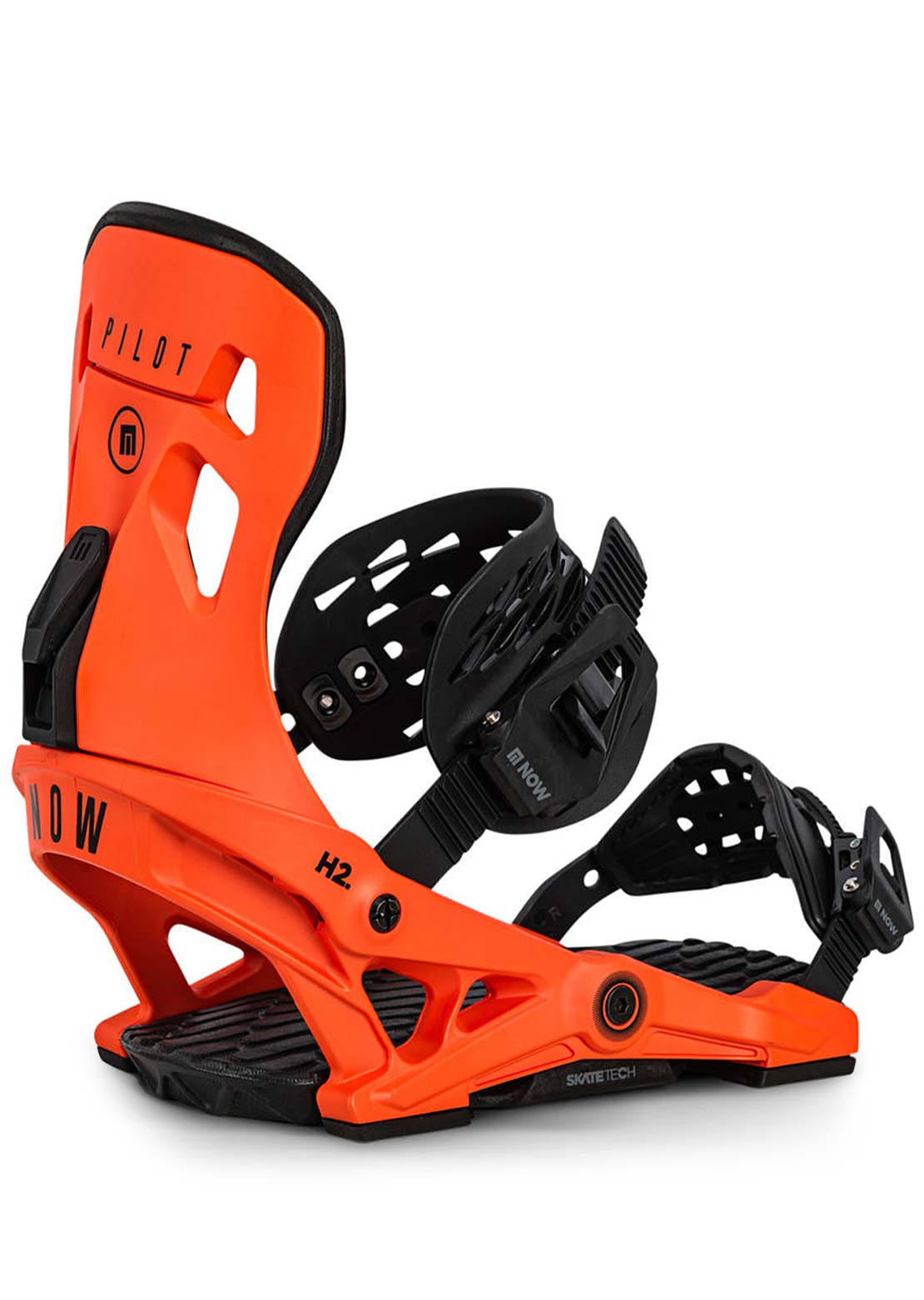 NOW Pilot Snowboard Binding Orange