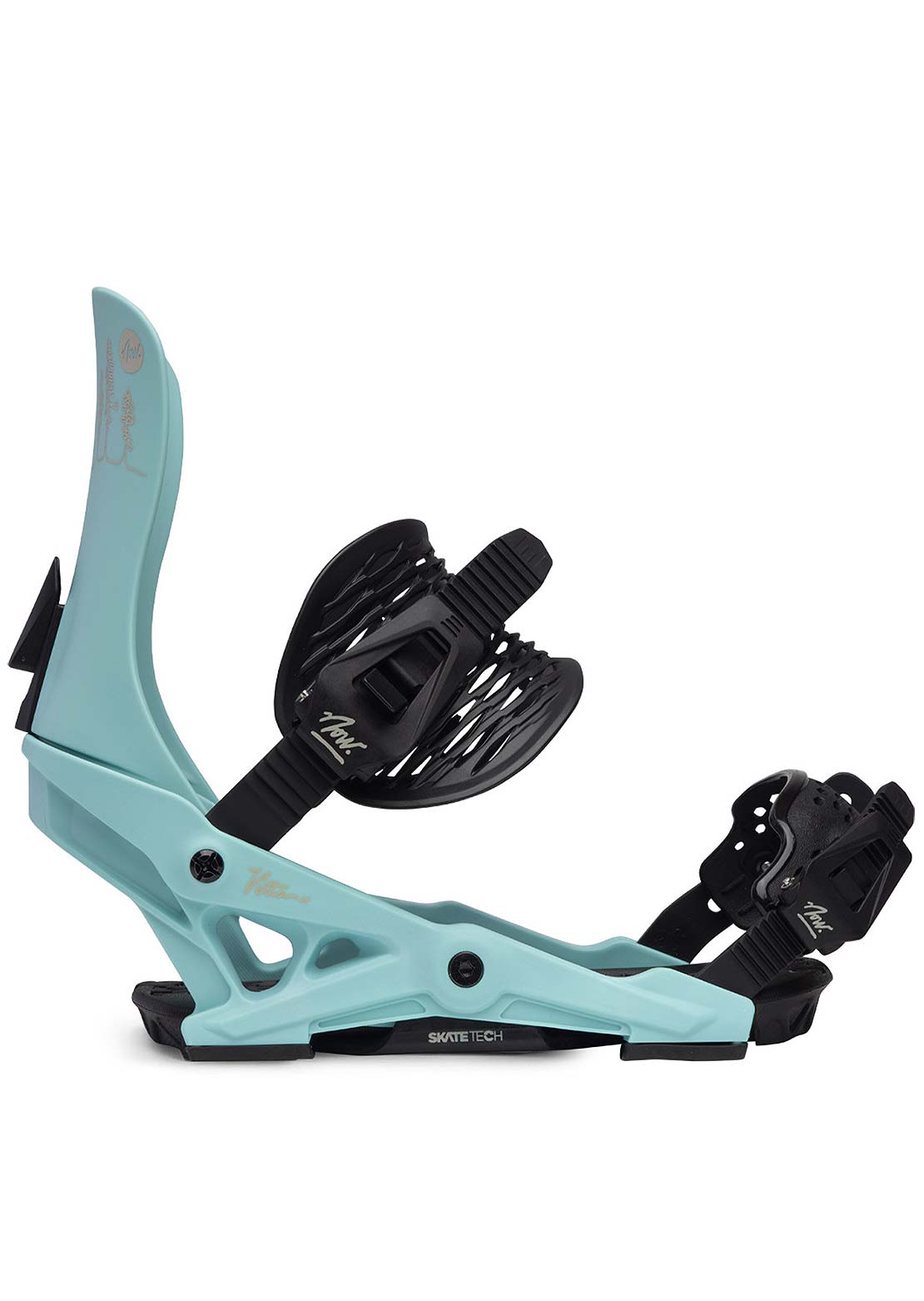 NOW Vetta Snowboard Binding Arctic Blue