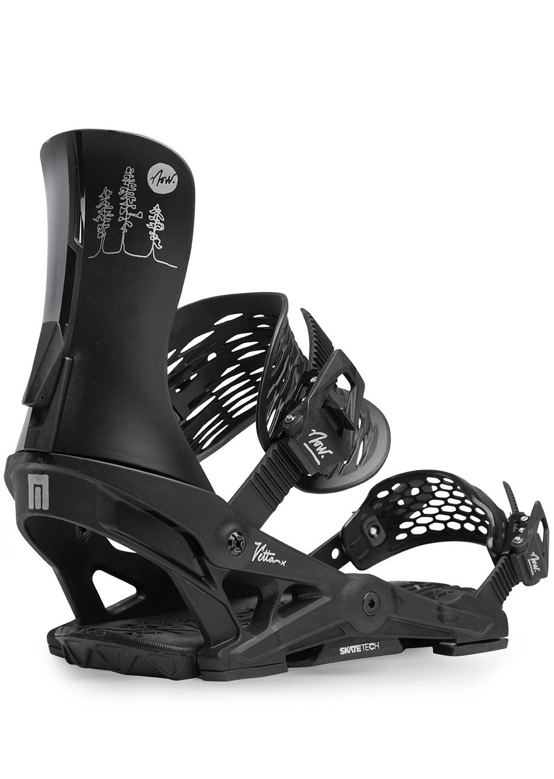 NOW Vetta Snowboard Binding Black