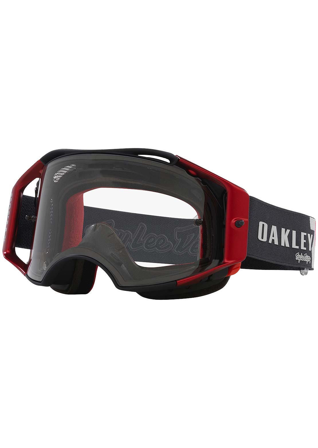 Oakley Airbrake MTB Mountain Bike Googles Troy Lee Designs Rwb/Clear