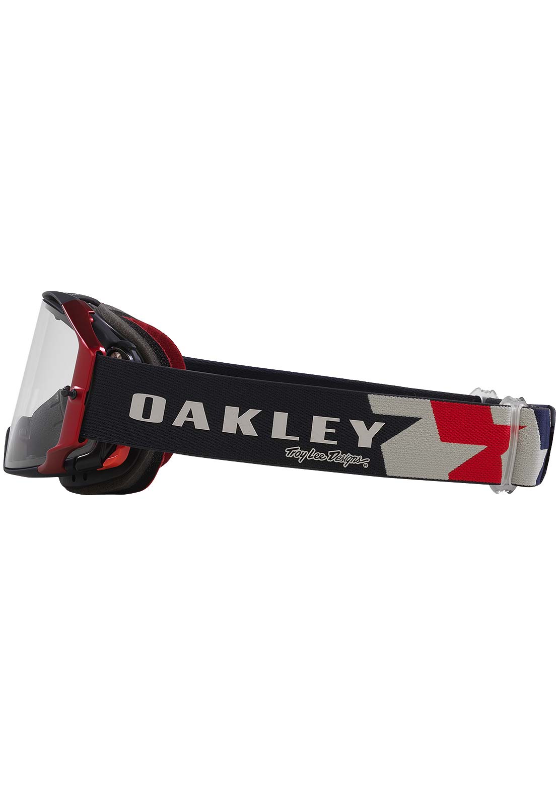 Oakley Airbrake MTB Mountain Bike Googles Troy Lee Designs Rwb/Clear