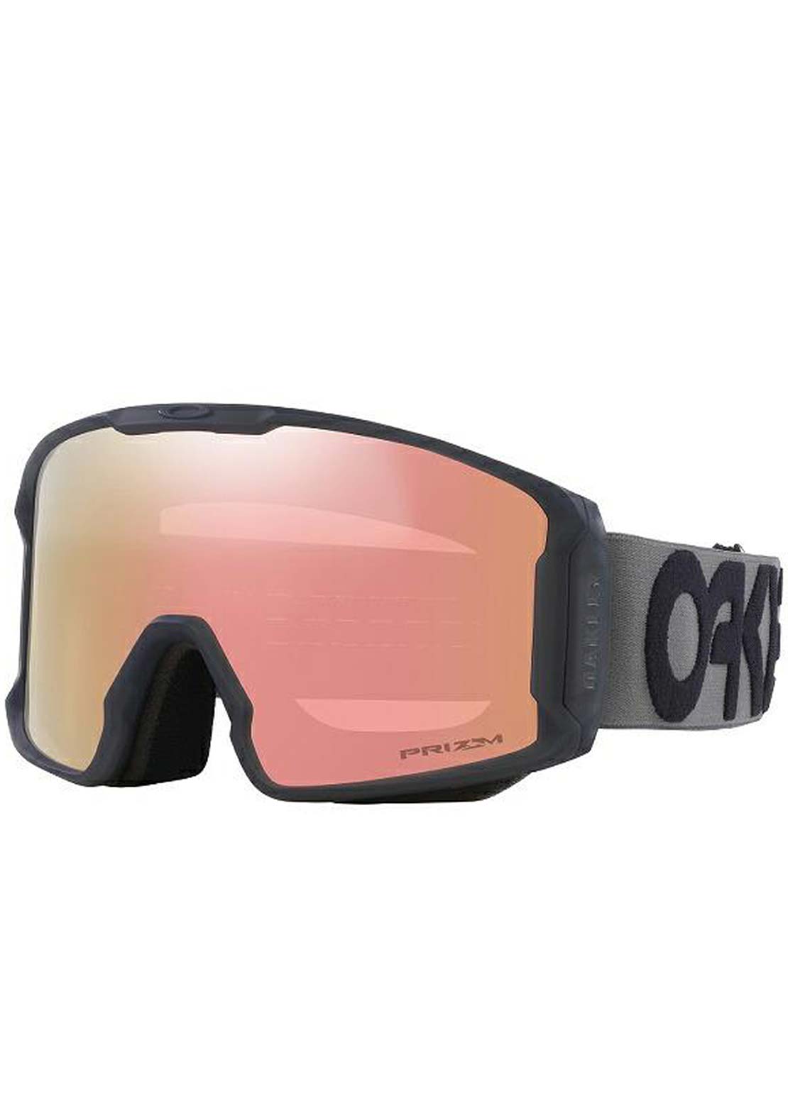 Oakley Line Miner L Goggles Matte B1B Forged Iron/Prizm Rose Gold Iridium