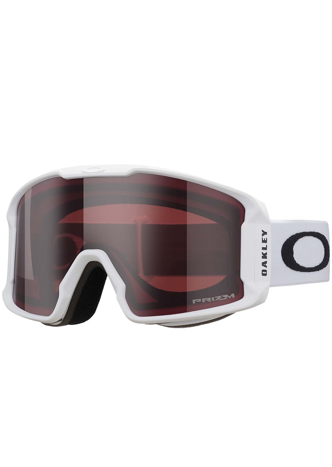 Oakley Line Miner L Goggles Matte White/Prizm Garnet