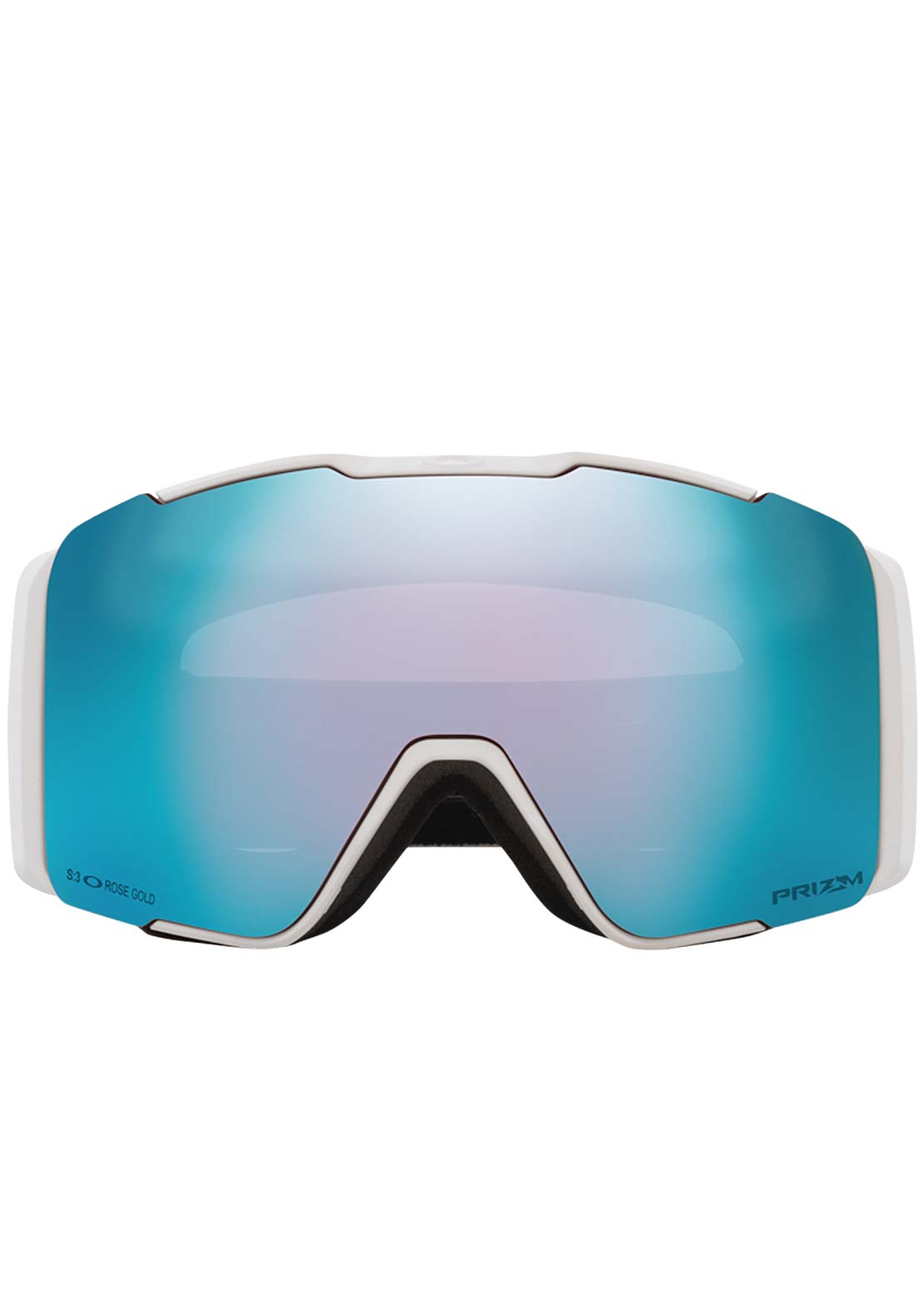 Oakley Line Miner Pro M Goggles Matte White/Prizm Sapphire Irid & Prizm Iced Irid