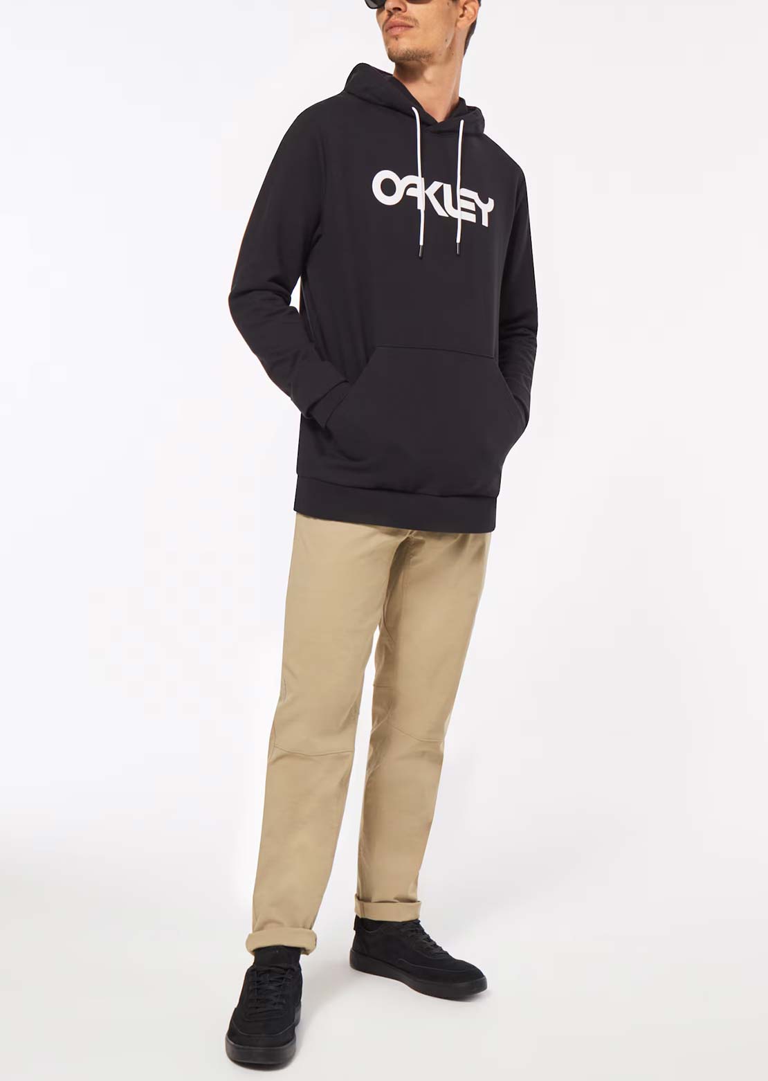 Oakley Men's B1B 2.0 Pullover Hood Black/White