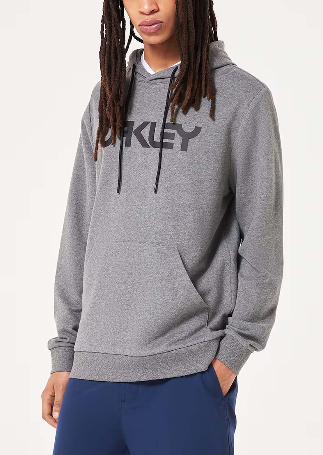 Oakley Men's B1B 2.0 Pullover Hood New Athletic Grey/Black