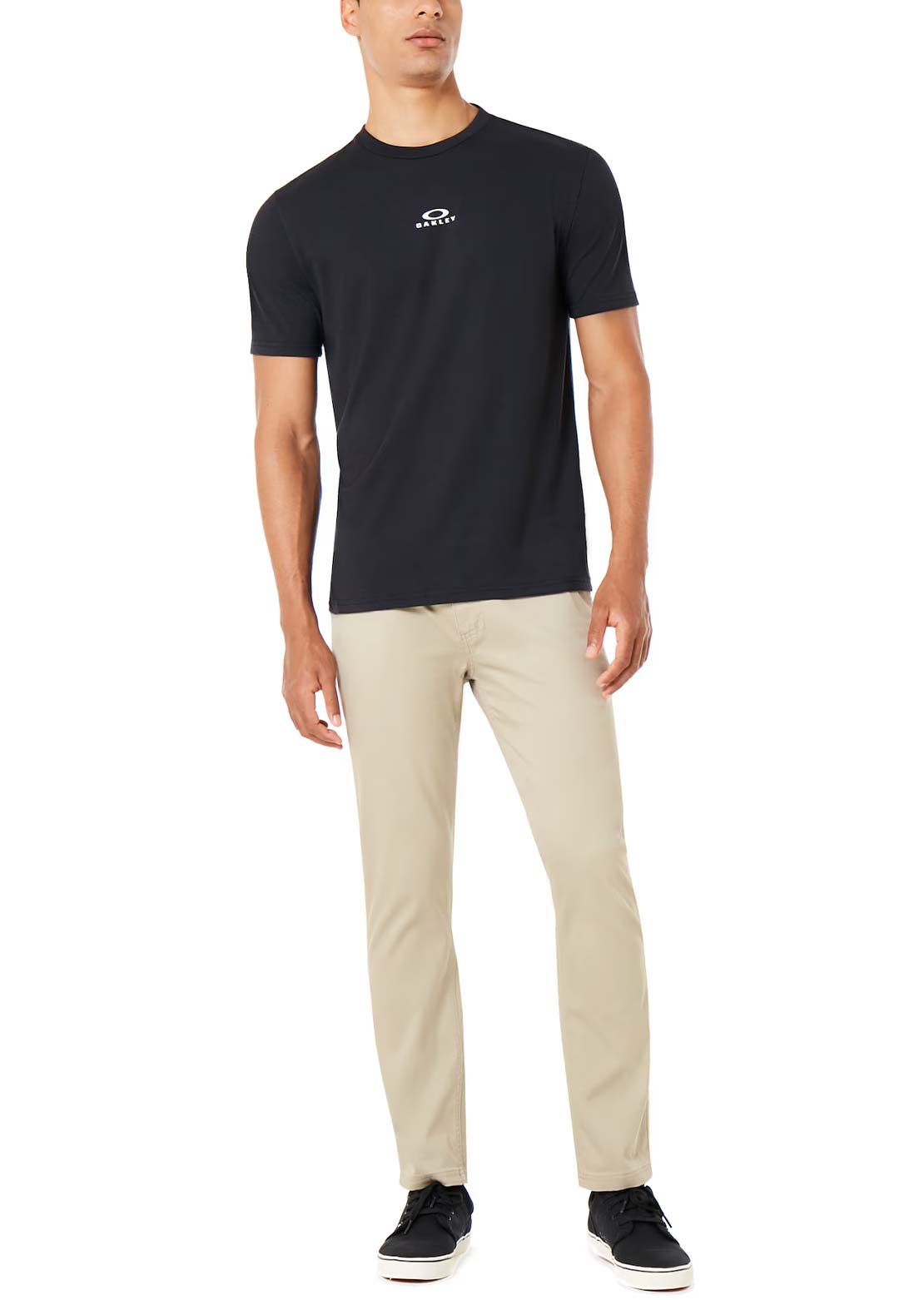 Oakley Men's Bark New T-Shirt Blackout