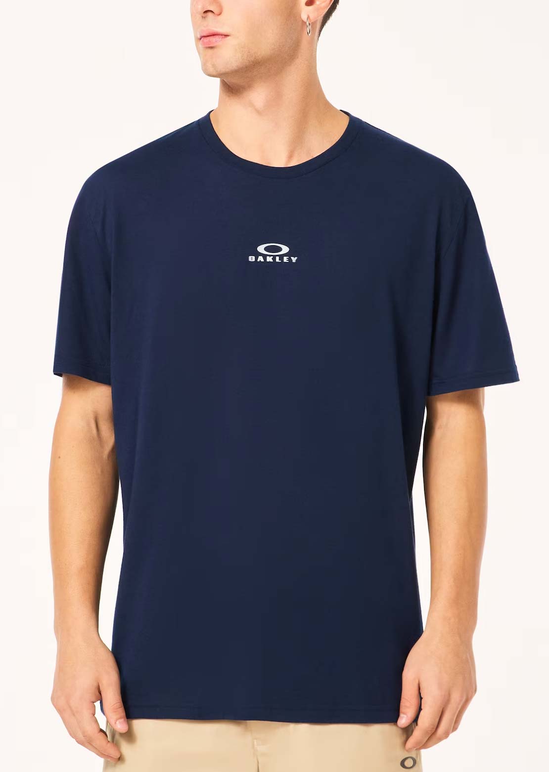 Oakley Men's Bark New T-Shirt Team Navy