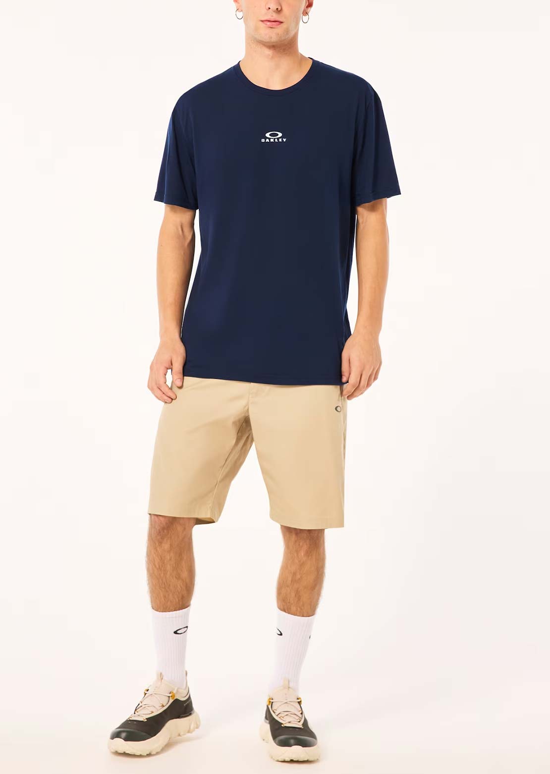 Oakley Men's Bark New T-Shirt Team Navy
