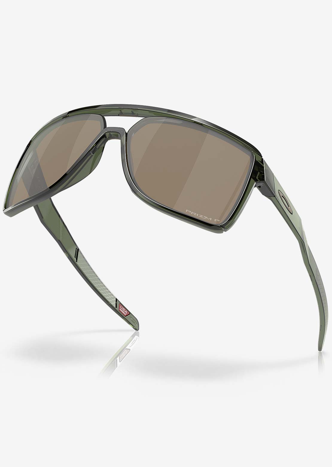 Oakley Men's Castel Prizm Sunglasses Olive Ink/Prizm Tungsten Polarized
