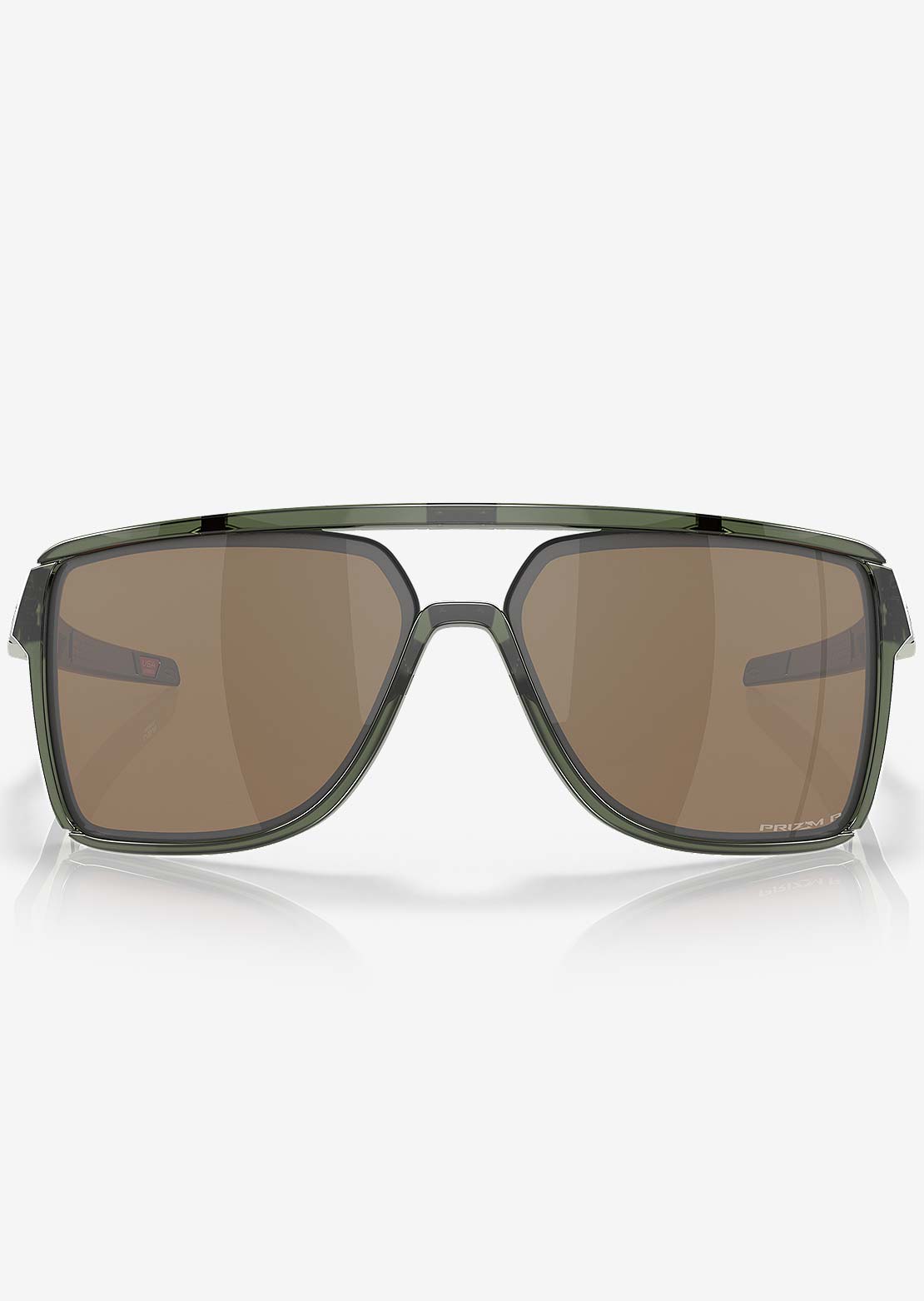 Oakley Men&#39;s Castel Prizm Sunglasses Olive Ink/Prizm Tungsten Polarized