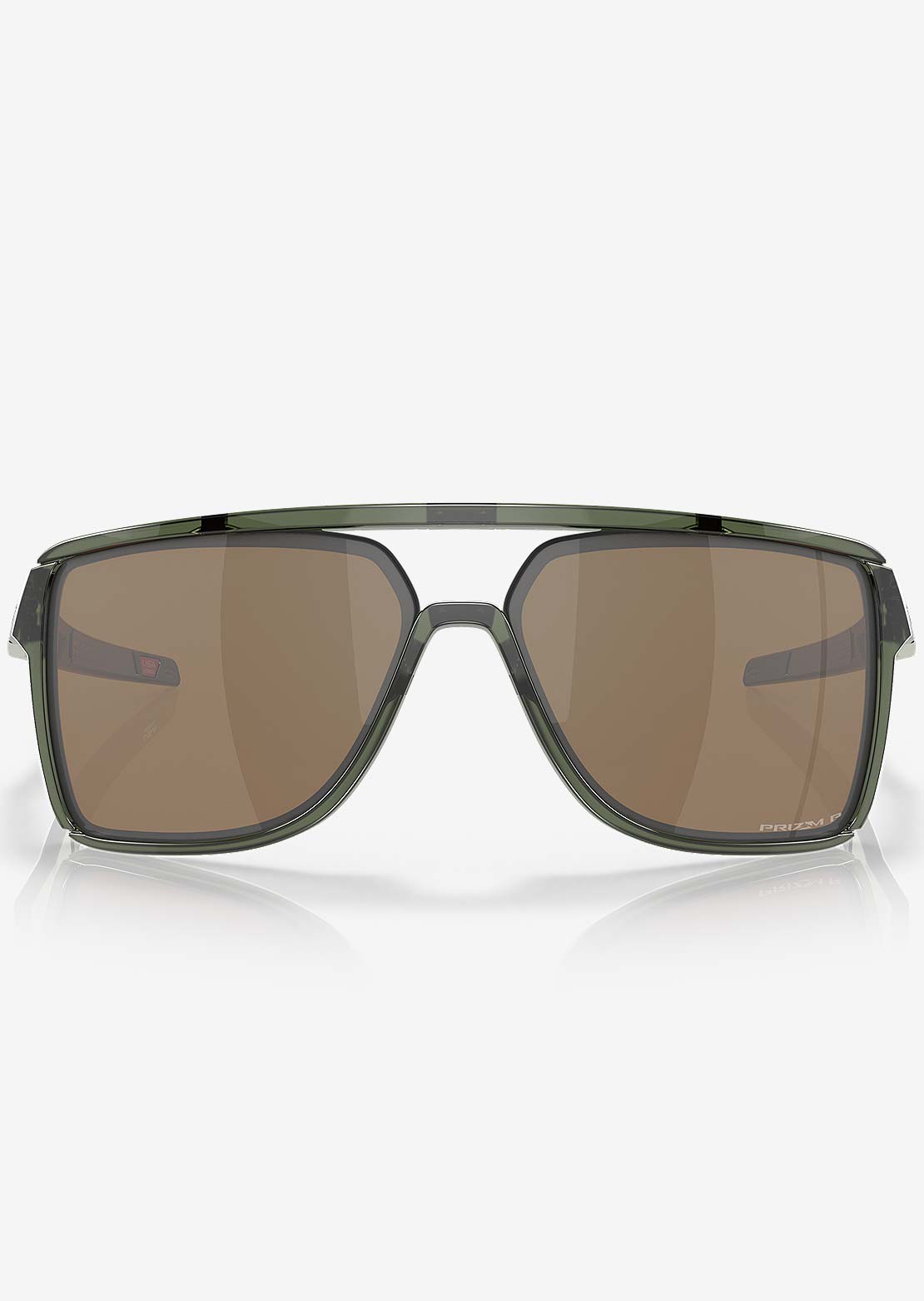 Oakley Men's Castel Prizm Sunglasses Olive Ink/Prizm Tungsten Polarized