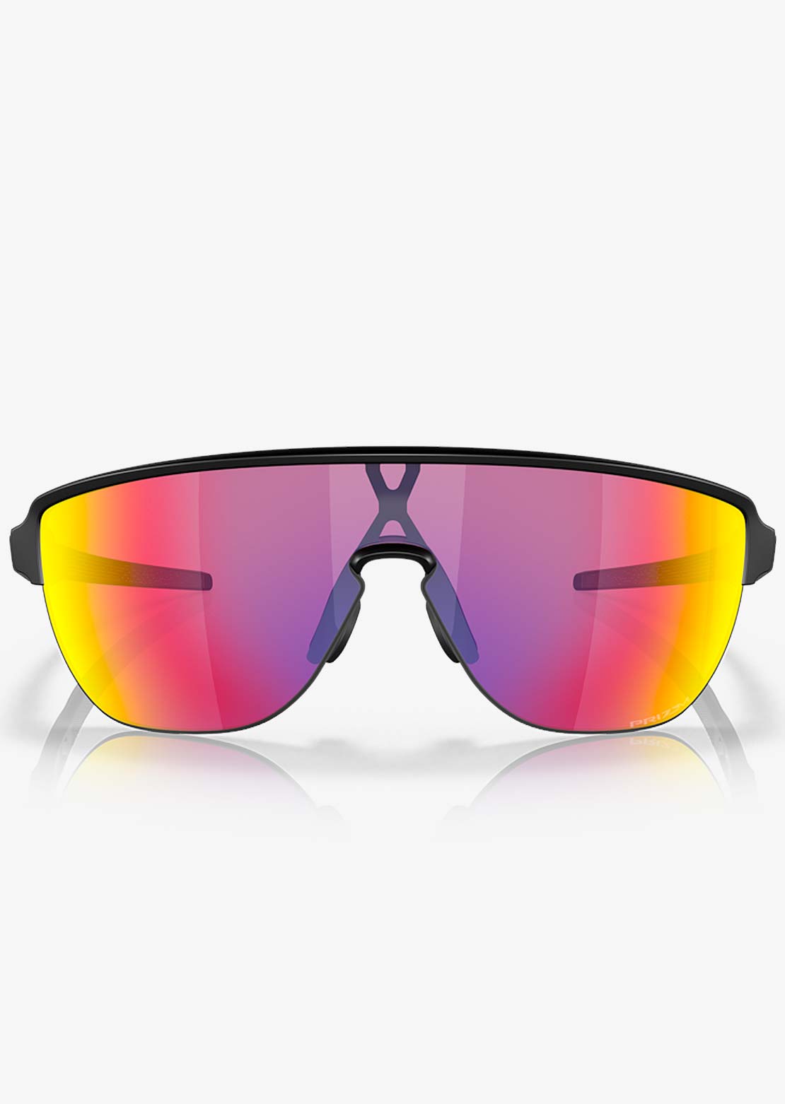 Oakley Men&#39;s Corridor Sunglasses Matte Black/Prizm Road