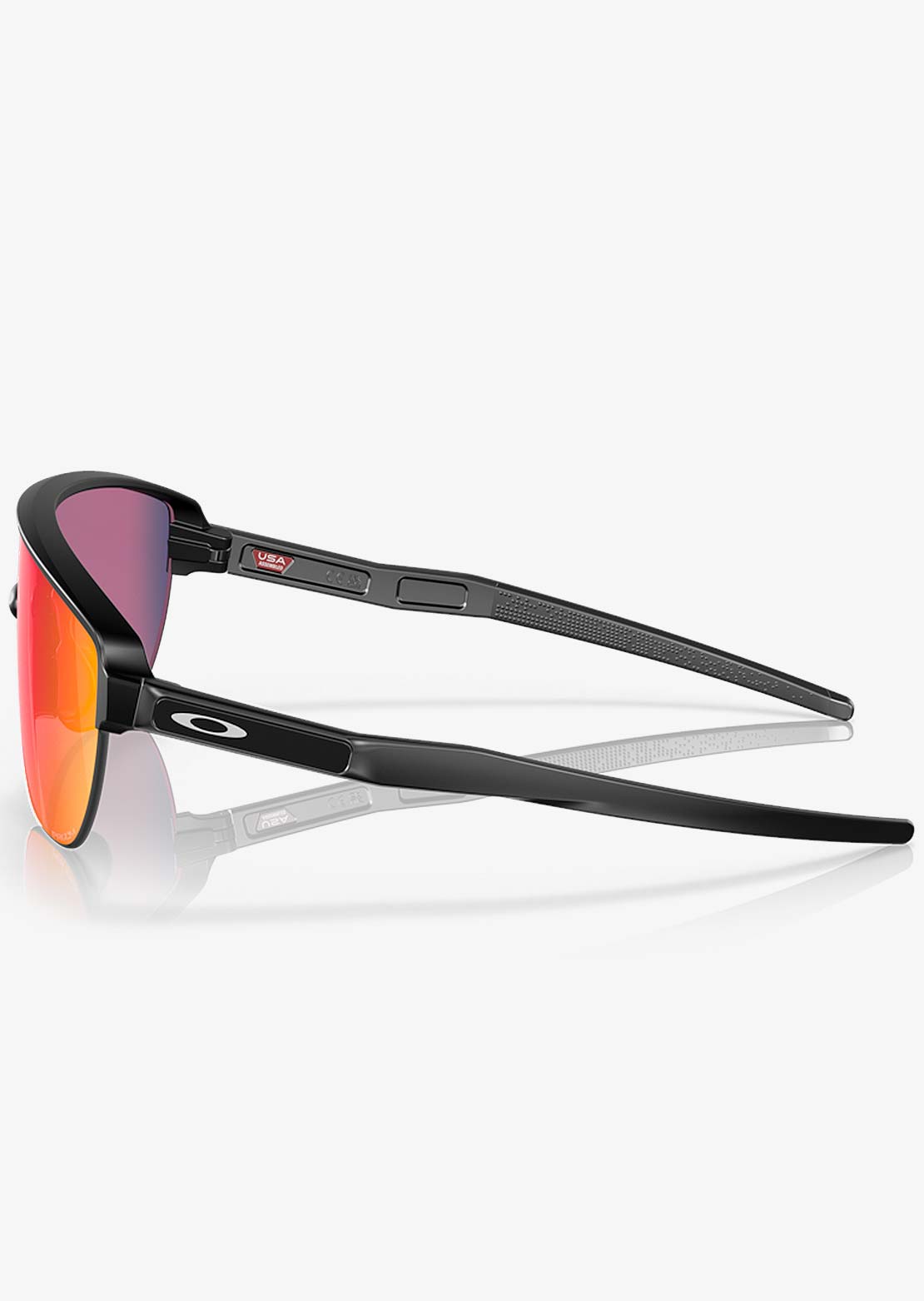 Oakley Men&#39;s Corridor Sunglasses Matte Black/Prizm Road