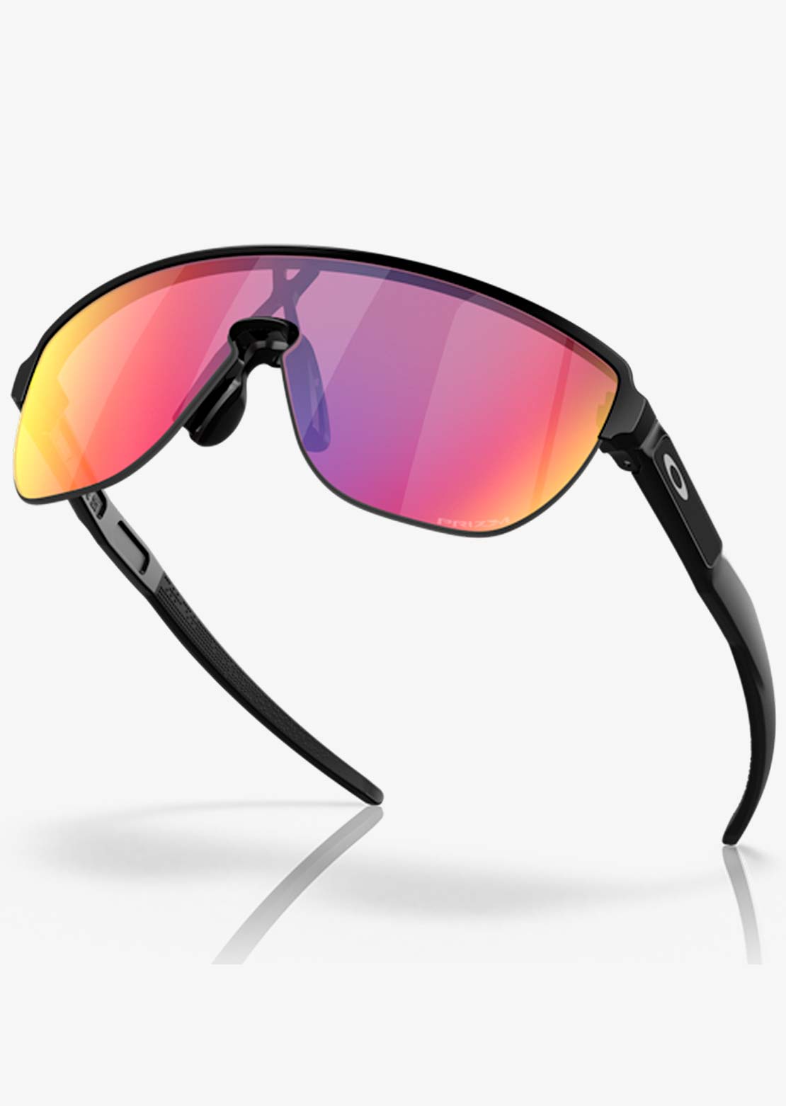 Oakley Men&#39;s Corridor Sunglasses Matte Black/Prizm Road