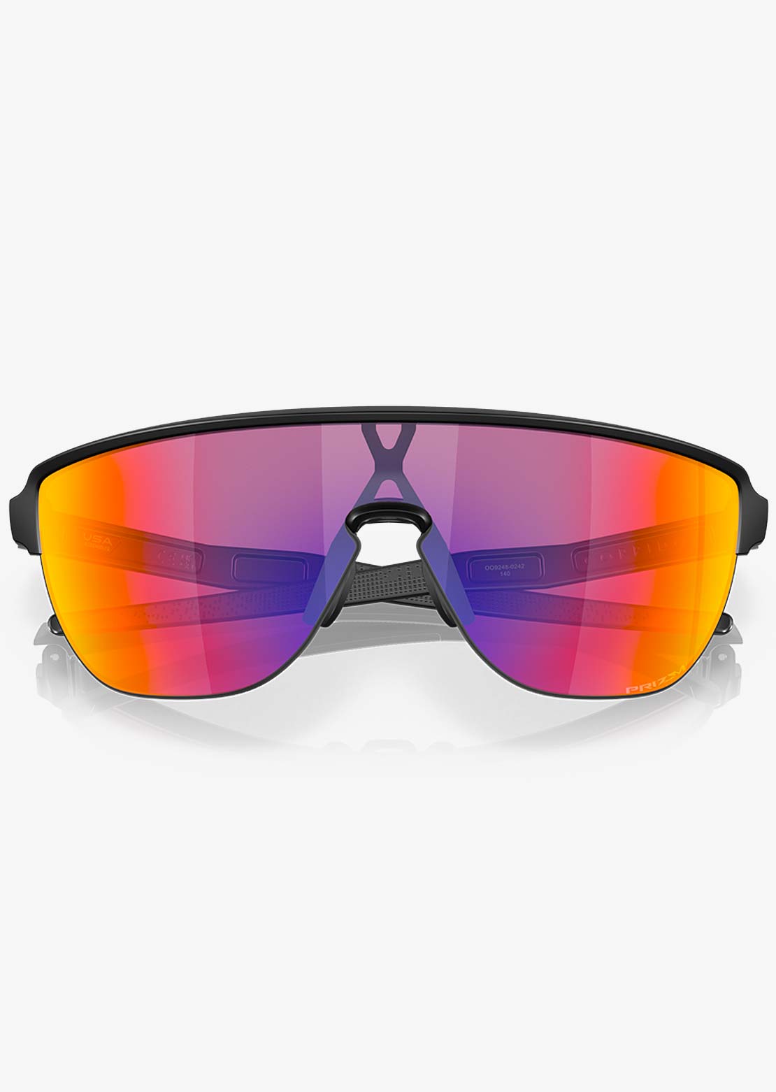 Oakley Men&#39;s Corridor Sunglasses Matte Black/Prizm Road