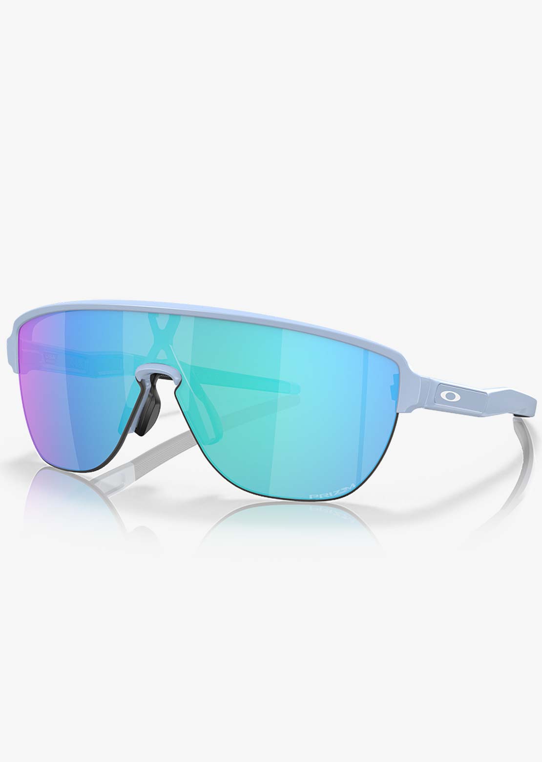 Oakley Men&#39;s Corridor Sunglasses Matte Stonewash/Prizm Sapphire