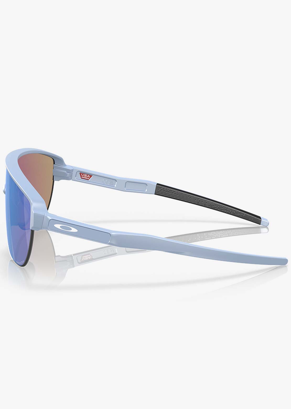 Oakley Men&#39;s Corridor Sunglasses Matte Stonewash/Prizm Sapphire