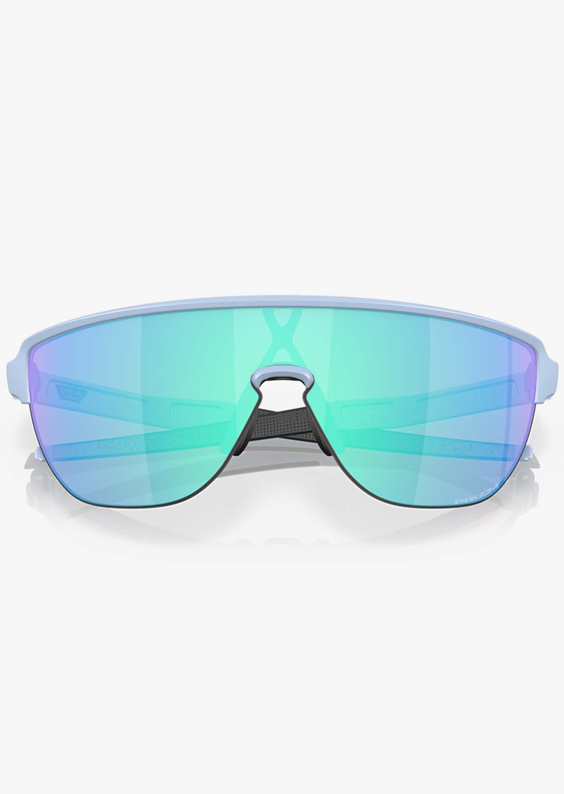 Oakley Men&#39;s Corridor Sunglasses Matte Stonewash/Prizm Sapphire