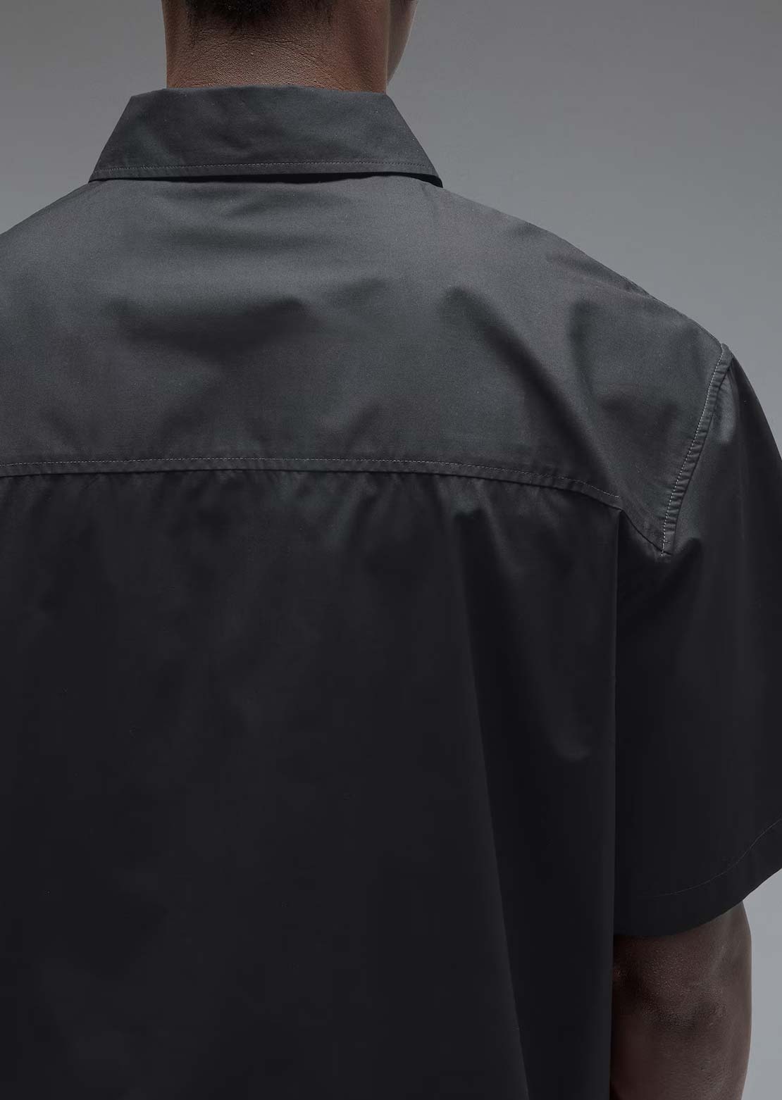 Oakley Men's Echo Rise Button Up Shirt Pitch Black