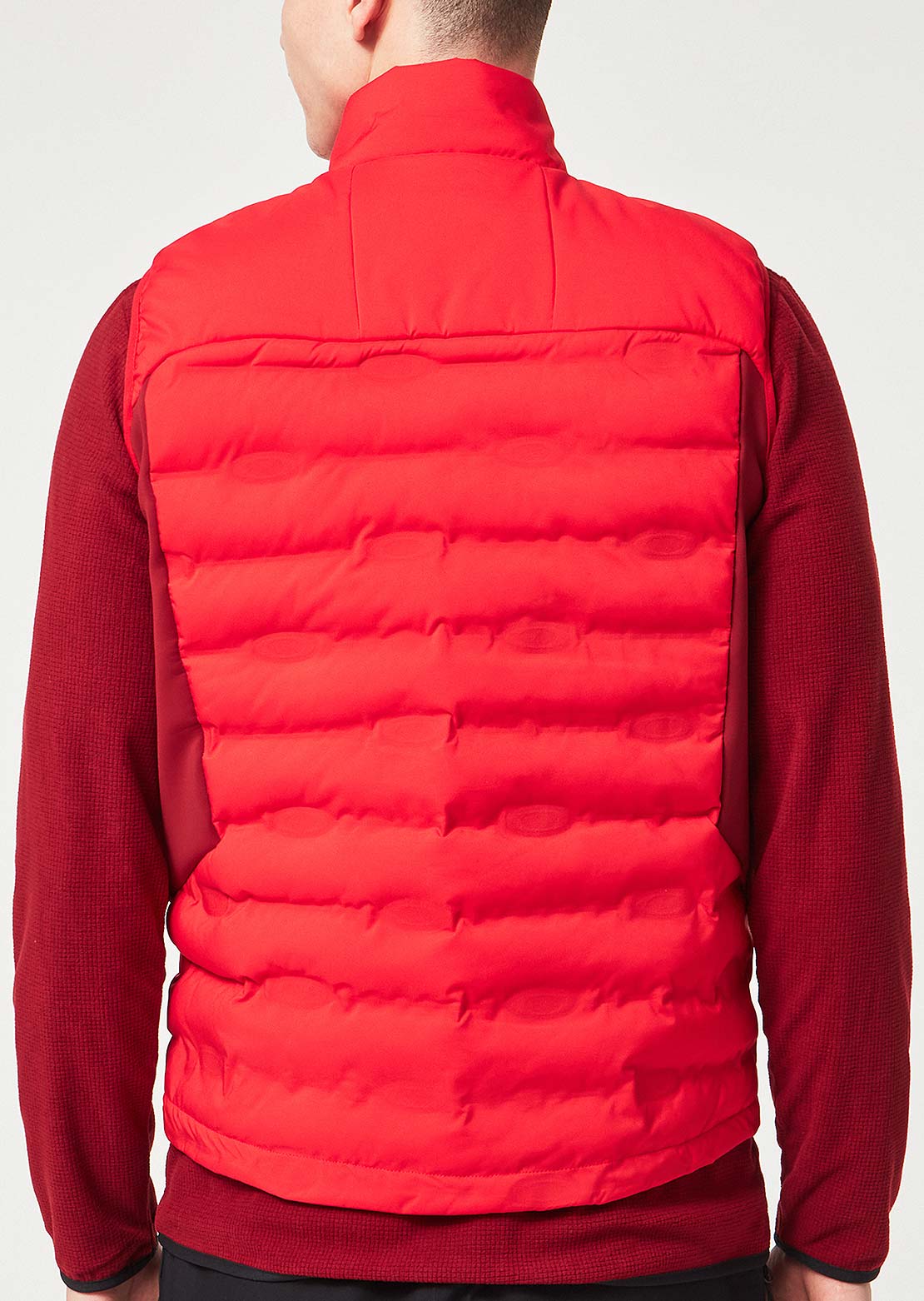 Oakley Men&#39;s Ellipse RC Quilted Vest Red Line