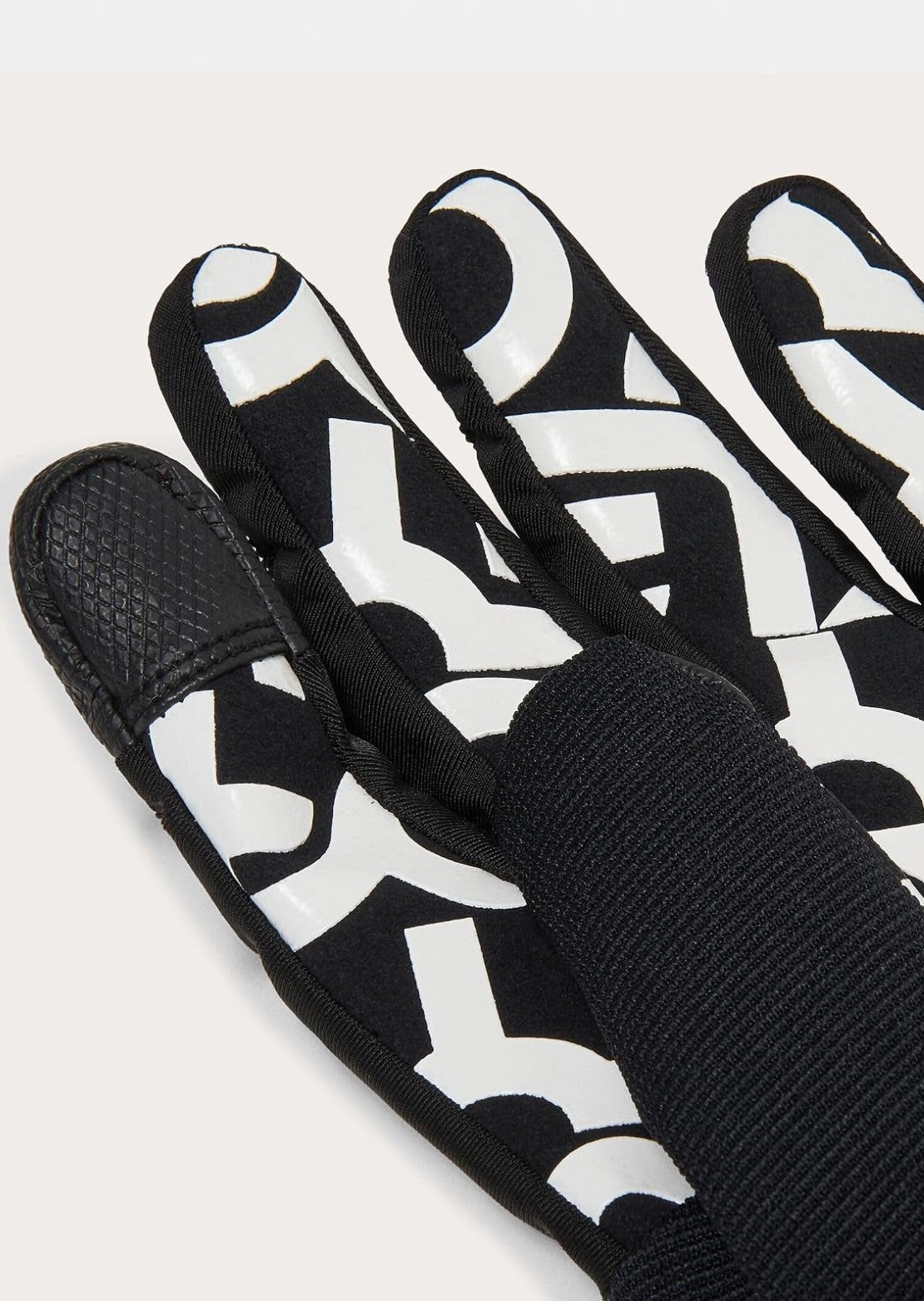 Oakley Men's Factory Pilot Core Gloves Black/White Logo