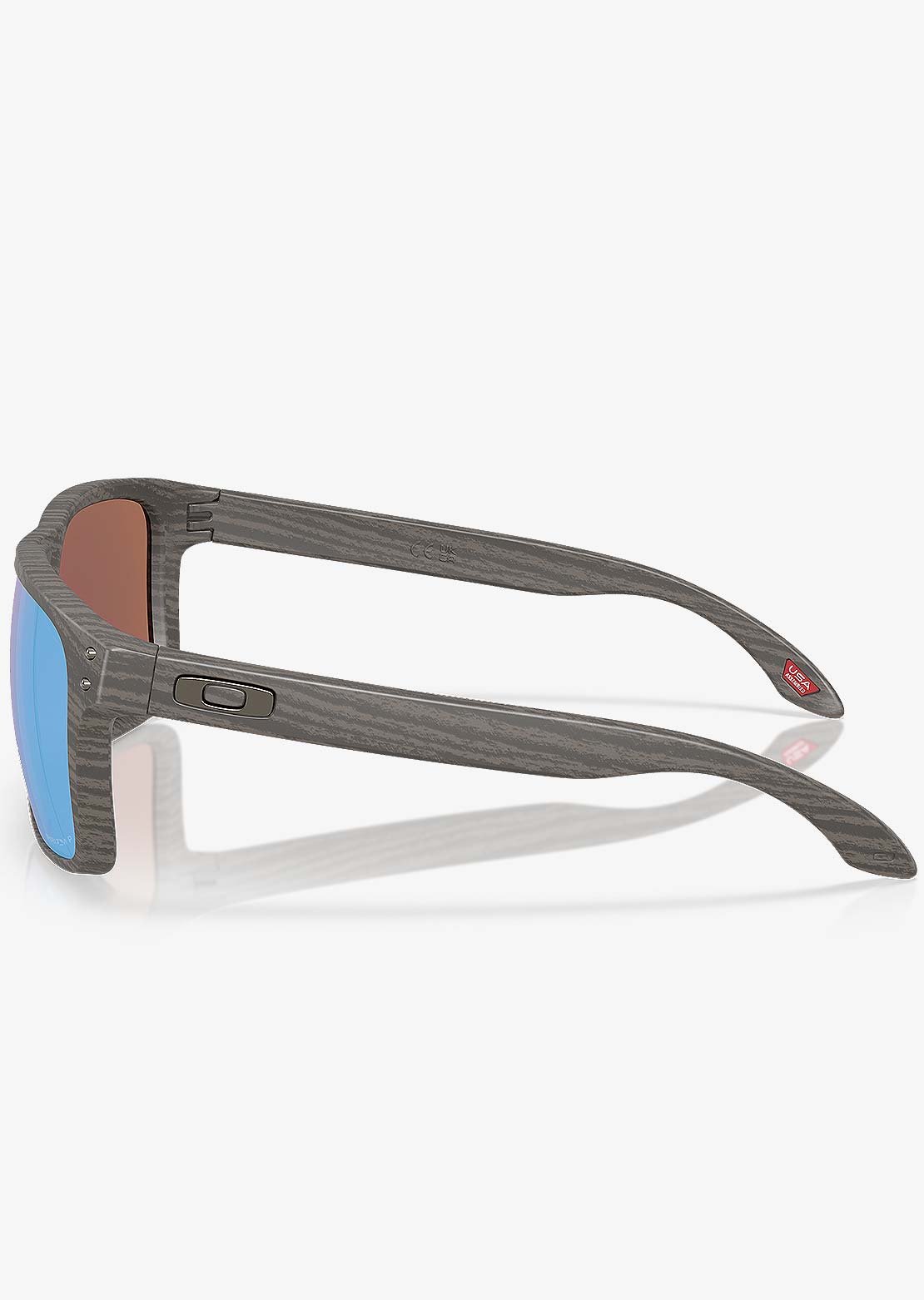Oakley Men's Holbrook XXL Sunglasses Woodgrain/Prizm Deep Water Polarized