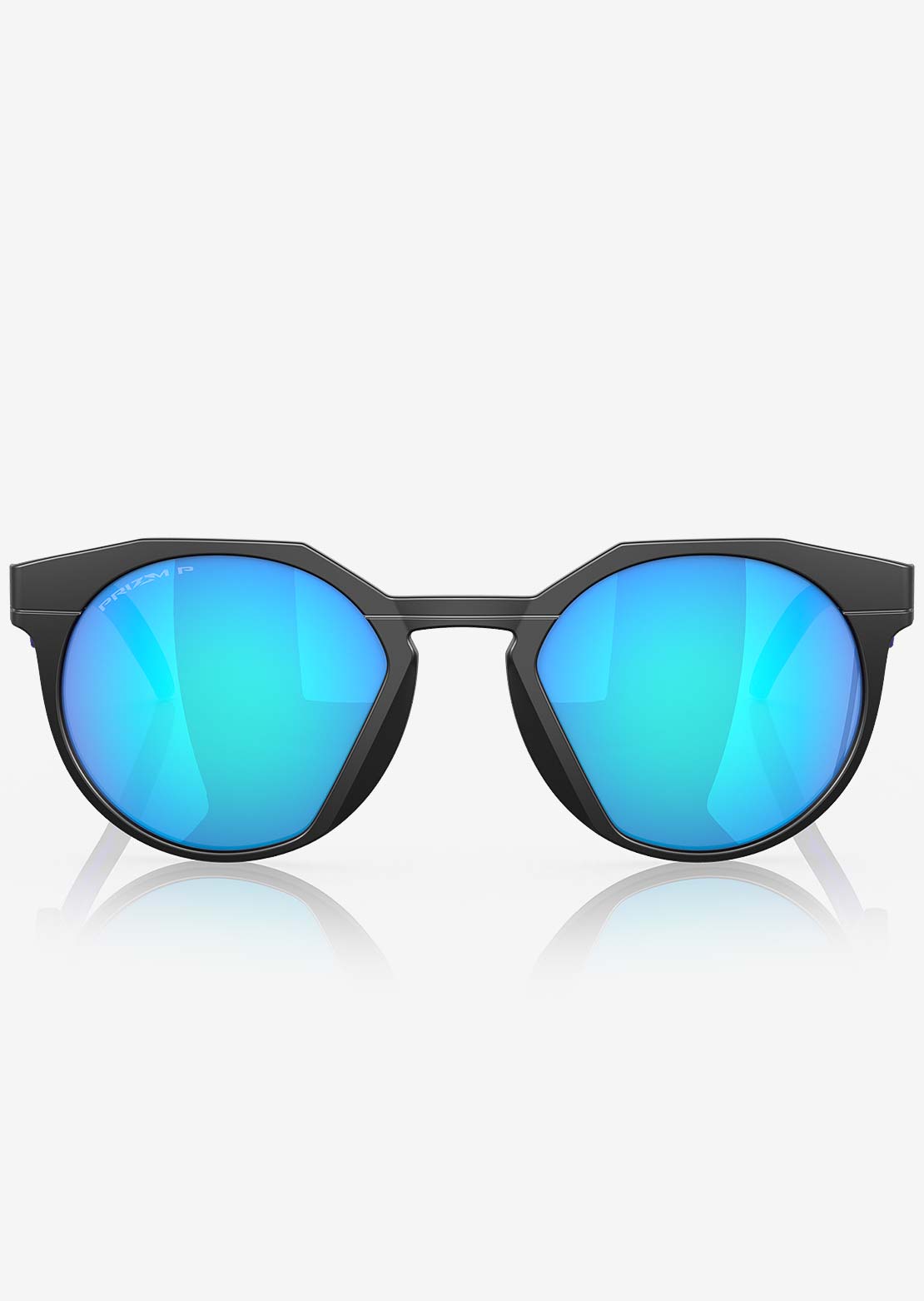 Oakley Men&#39;s HSTN Prizm Sunglasses Navy/Transparent Blue/Prizm 24k Polarized