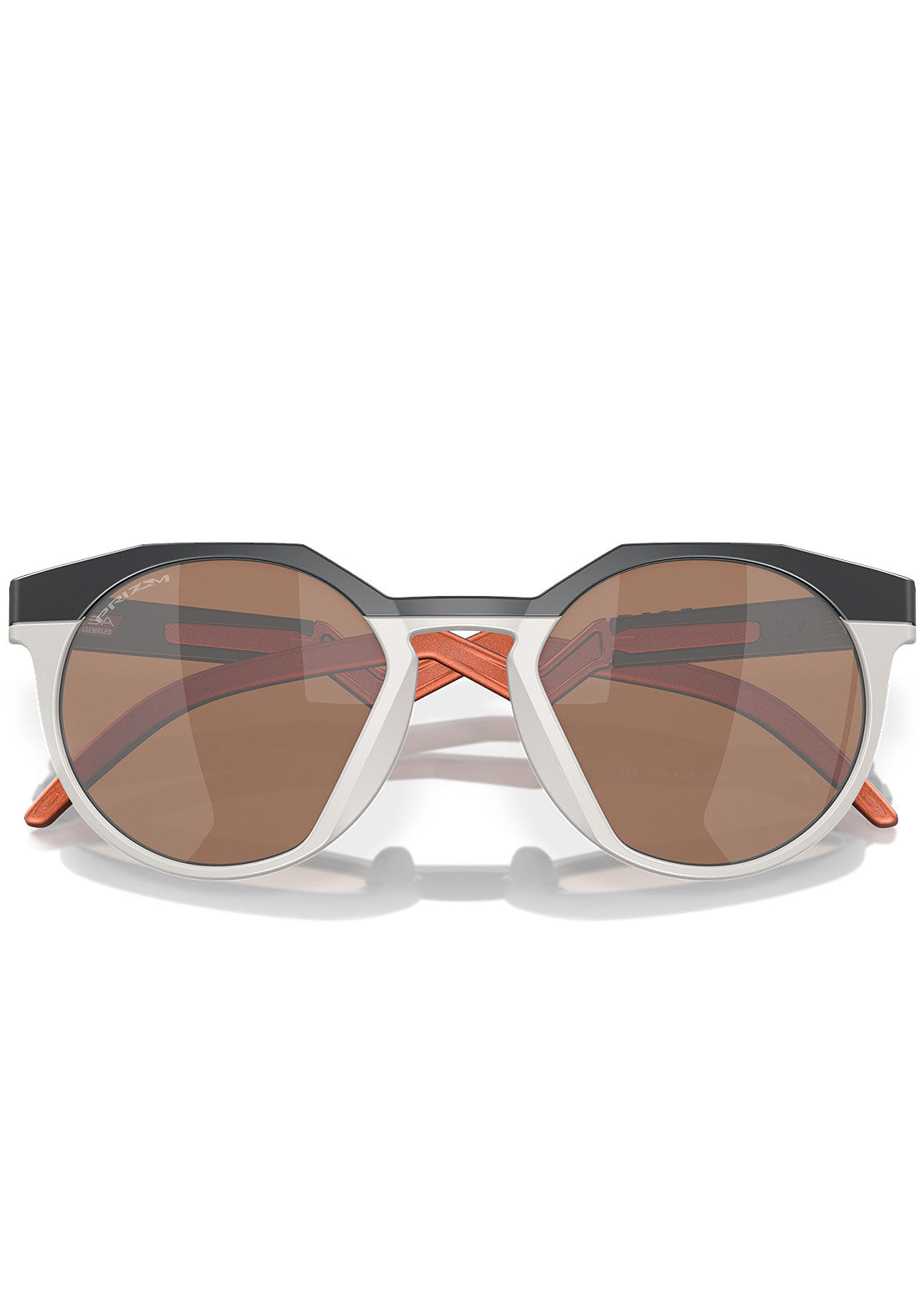 Oakley Men's HSTN Prizm Sunglasses Matte Carbon/Cool Grey/Prizm Tungsten Iridium