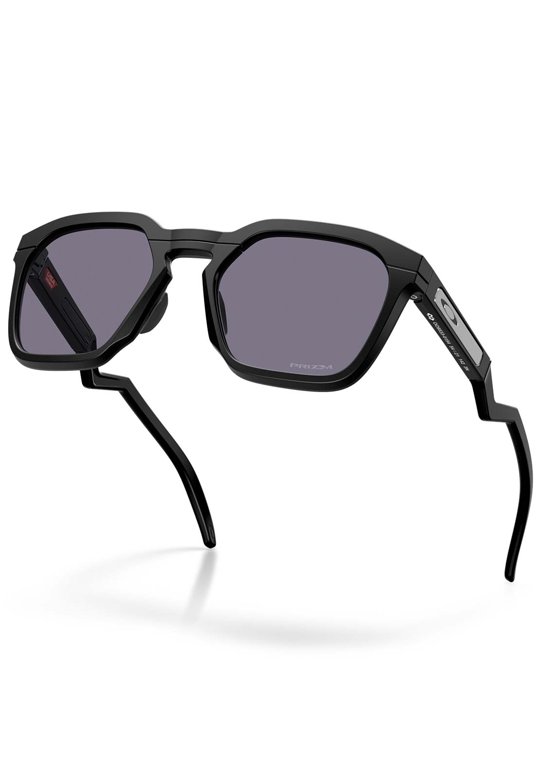 Oakley Men's HSTN SQ Sunglasses Matte Black/Prizm Grey