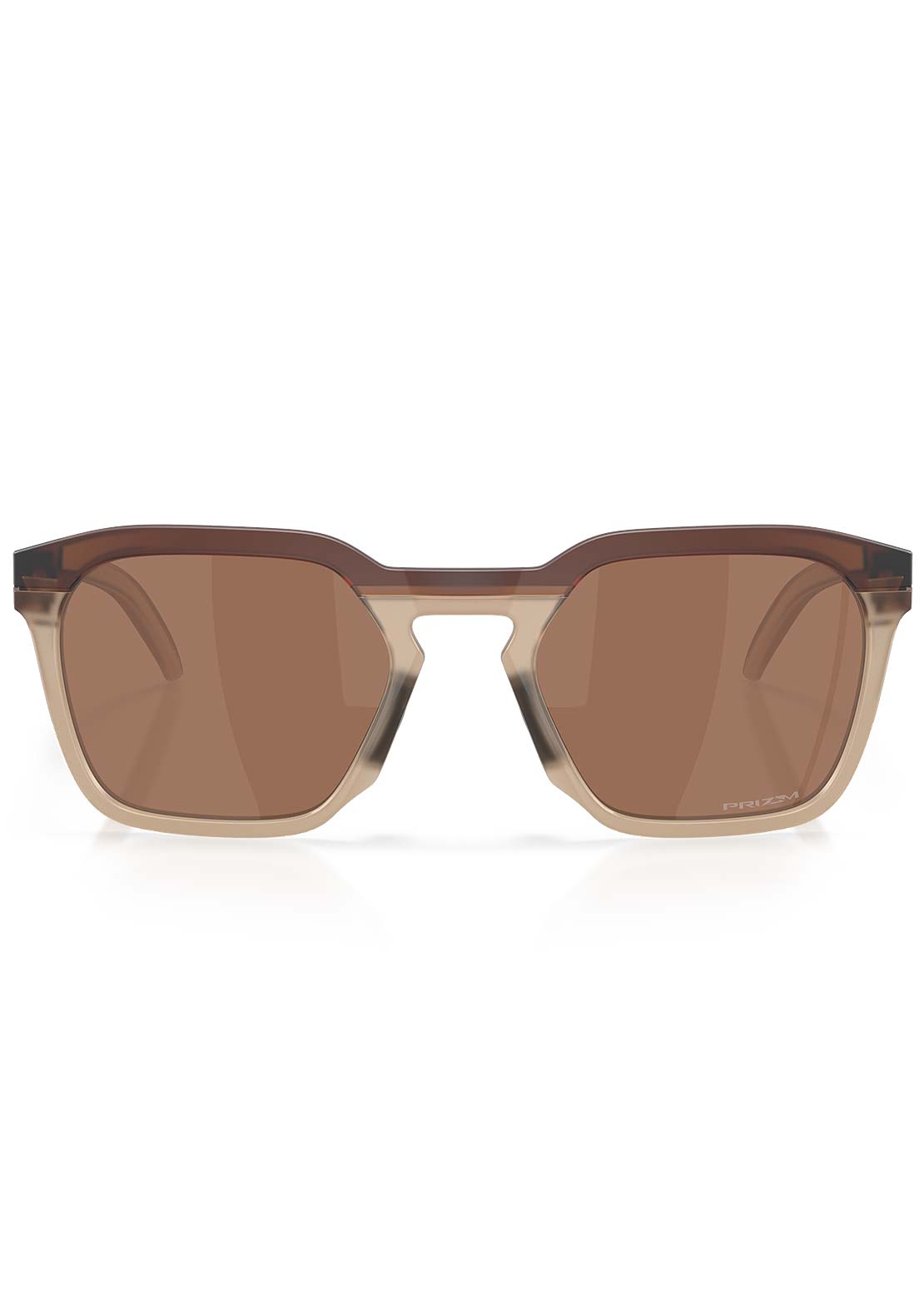 Oakley Men's HSTN SQ Sunglasses Matte Rootbeer/Prizm Tungsten