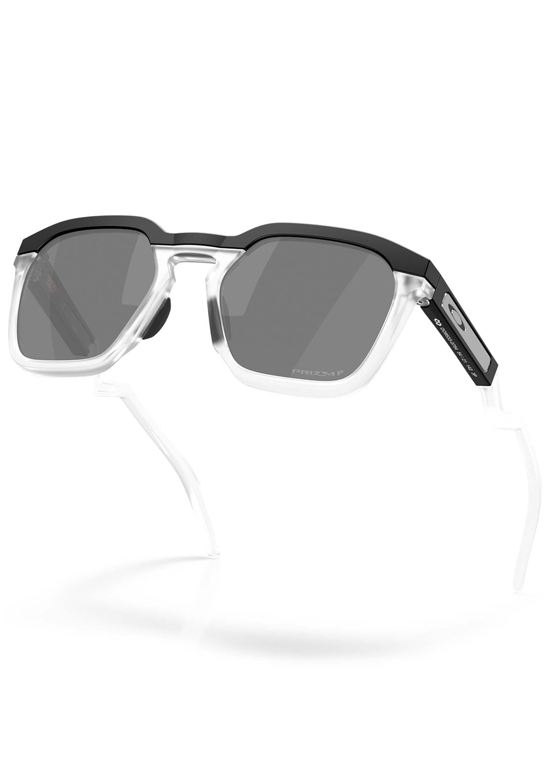 Oakley Men's HSTN SQ Sunglasses Matte Black/Prizm Black Polarized