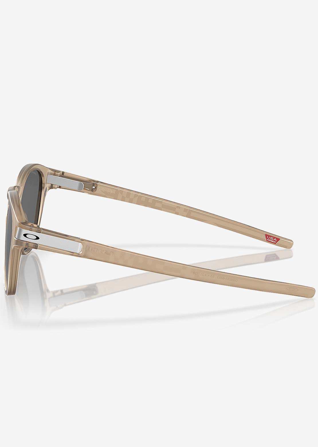 Oakley Men's Latch Prizm Sunglasses Matte Sepia Introspect/Prizm Black Polarized