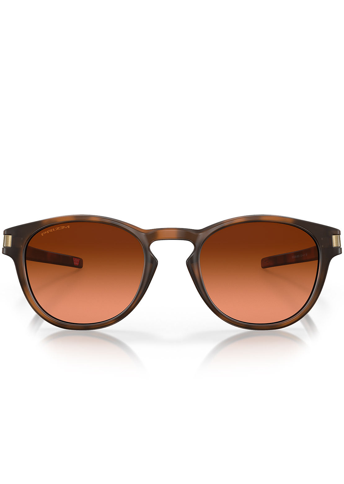 Oakley Men's Latch Prizm Sunglasses Matte Brown Tortoise/Prizm Brown Gradient
